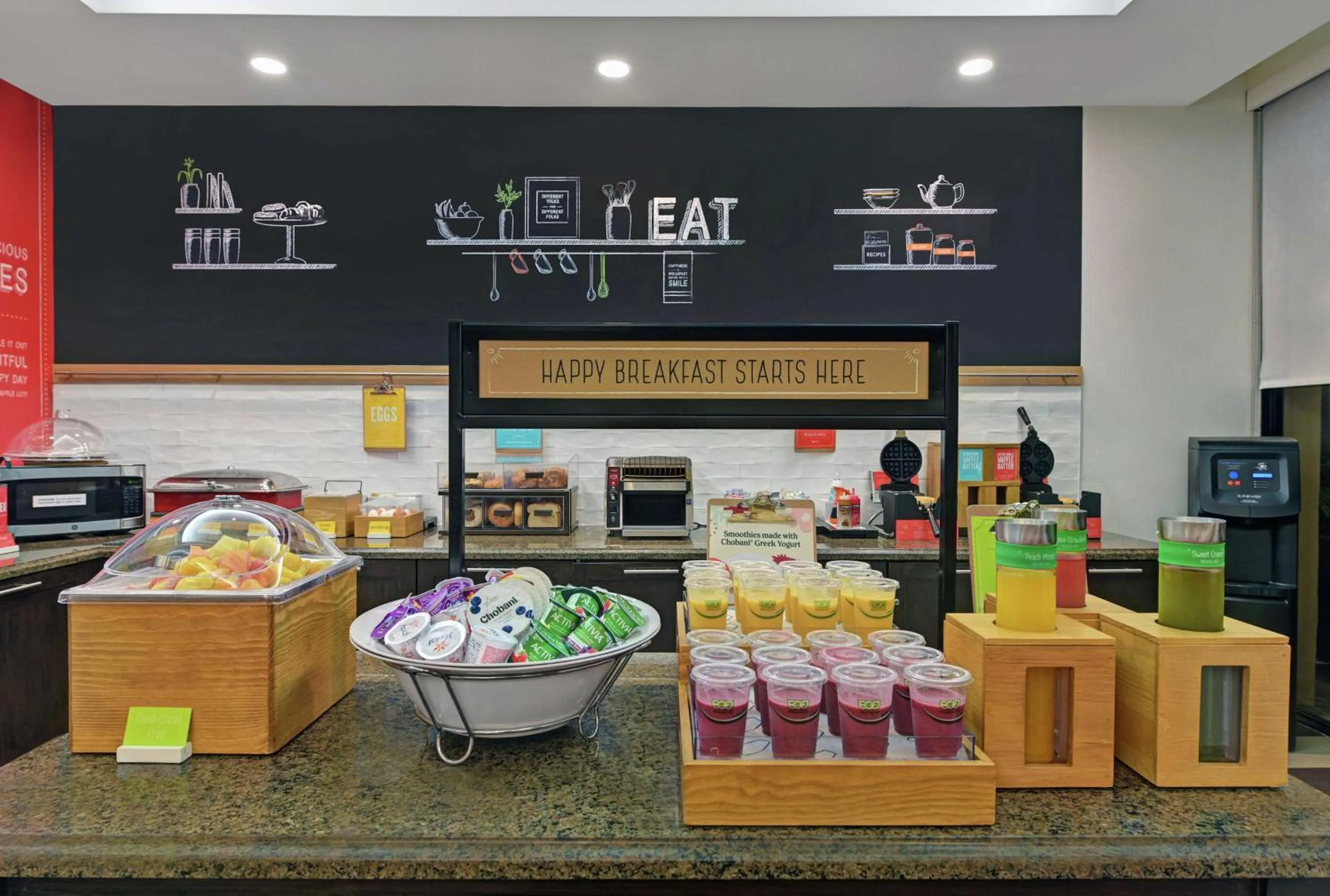 Breakfast in Hampton Inn & Suites Boynton Beach