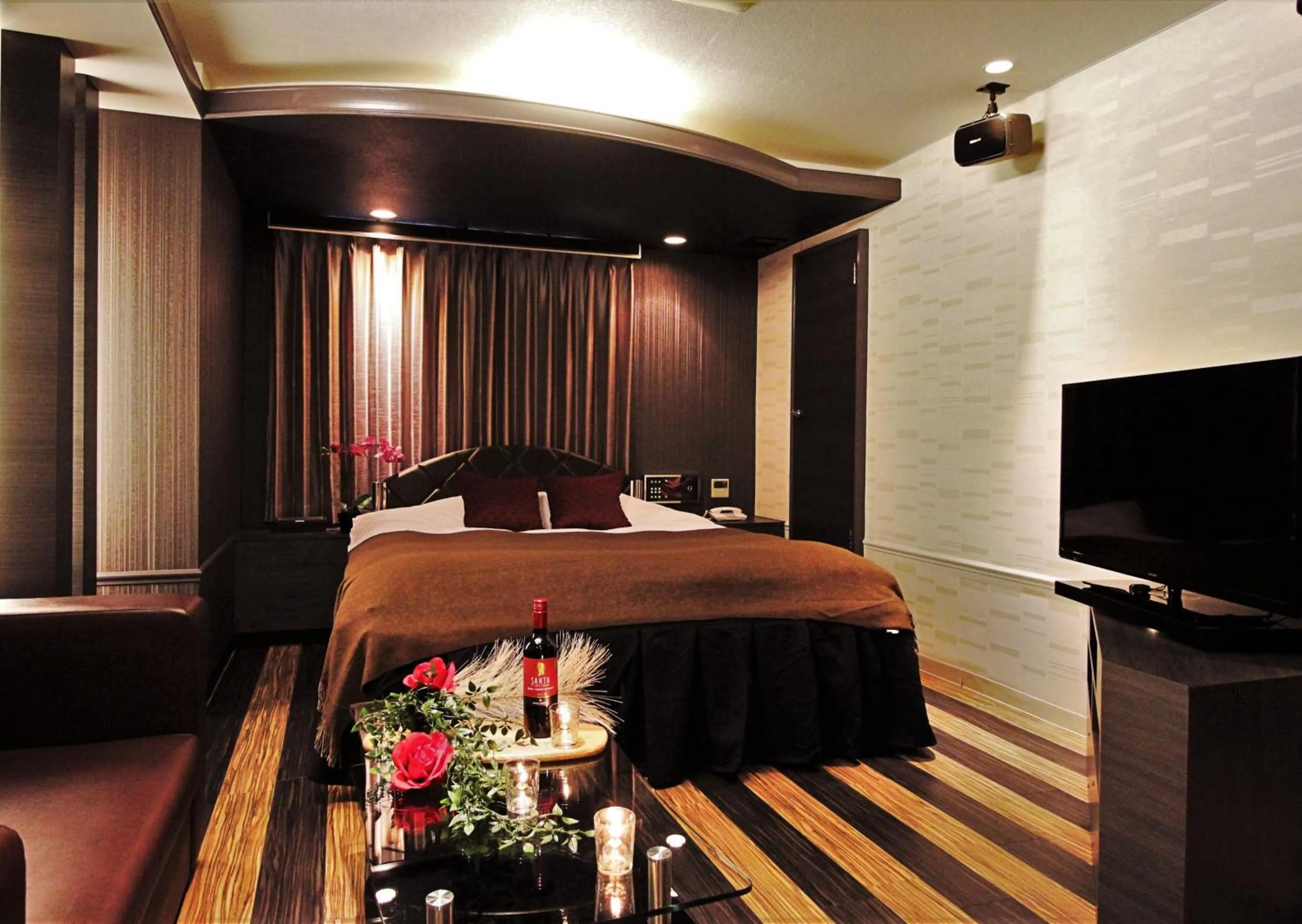 Bed in HOTEL O2 -Adult Only-