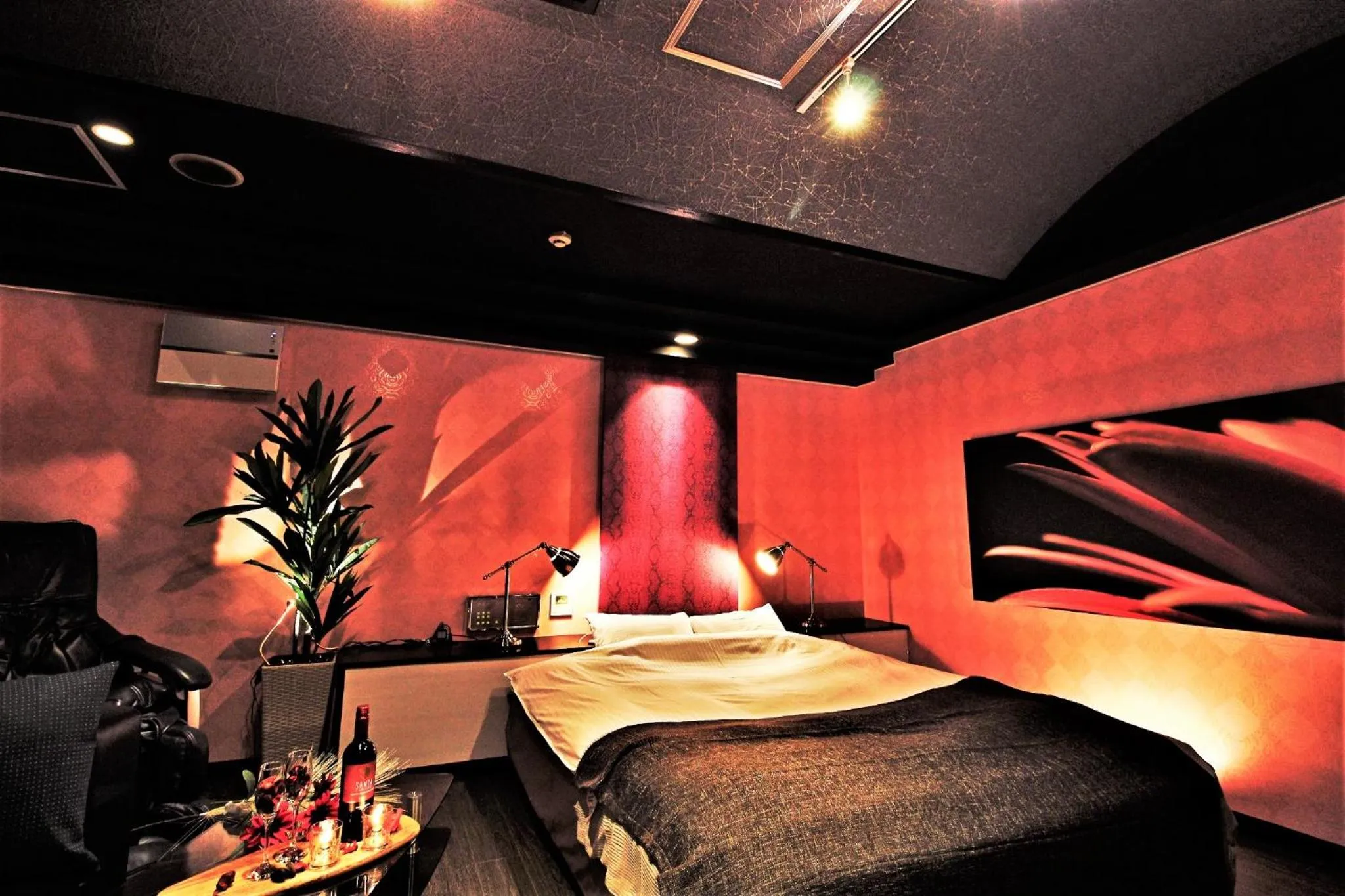 Bed in HOTEL O2 -Adult Only-