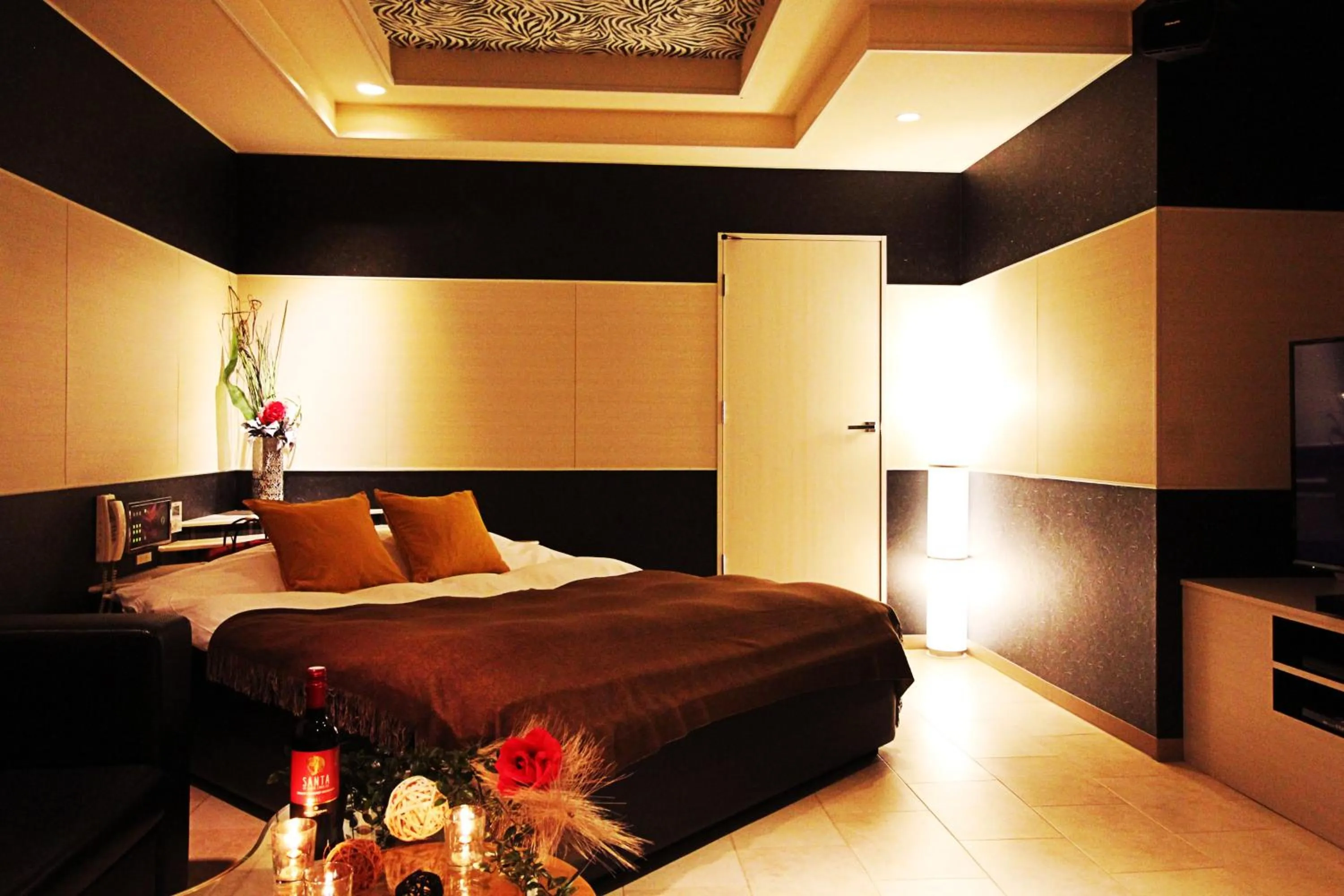 Bed in HOTEL O2 -Adult Only-