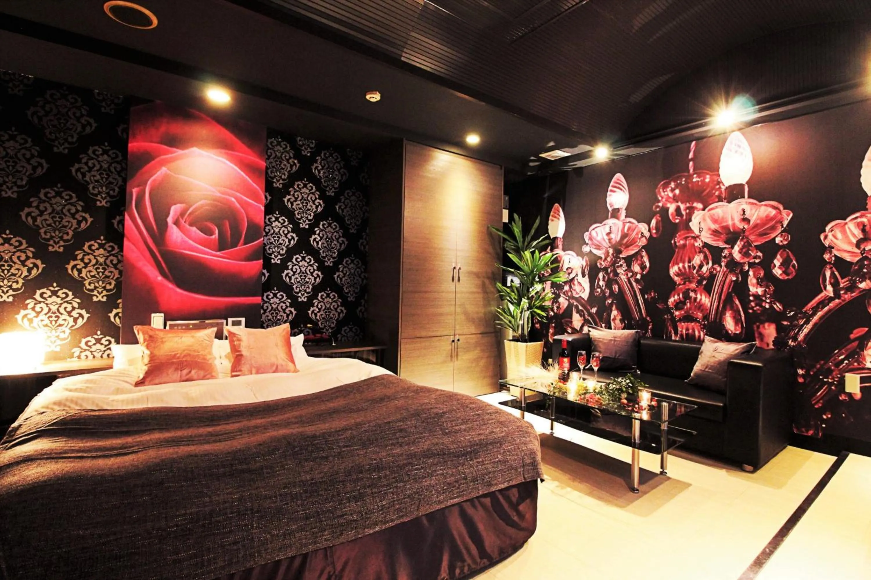 Bed in HOTEL O2 -Adult Only-