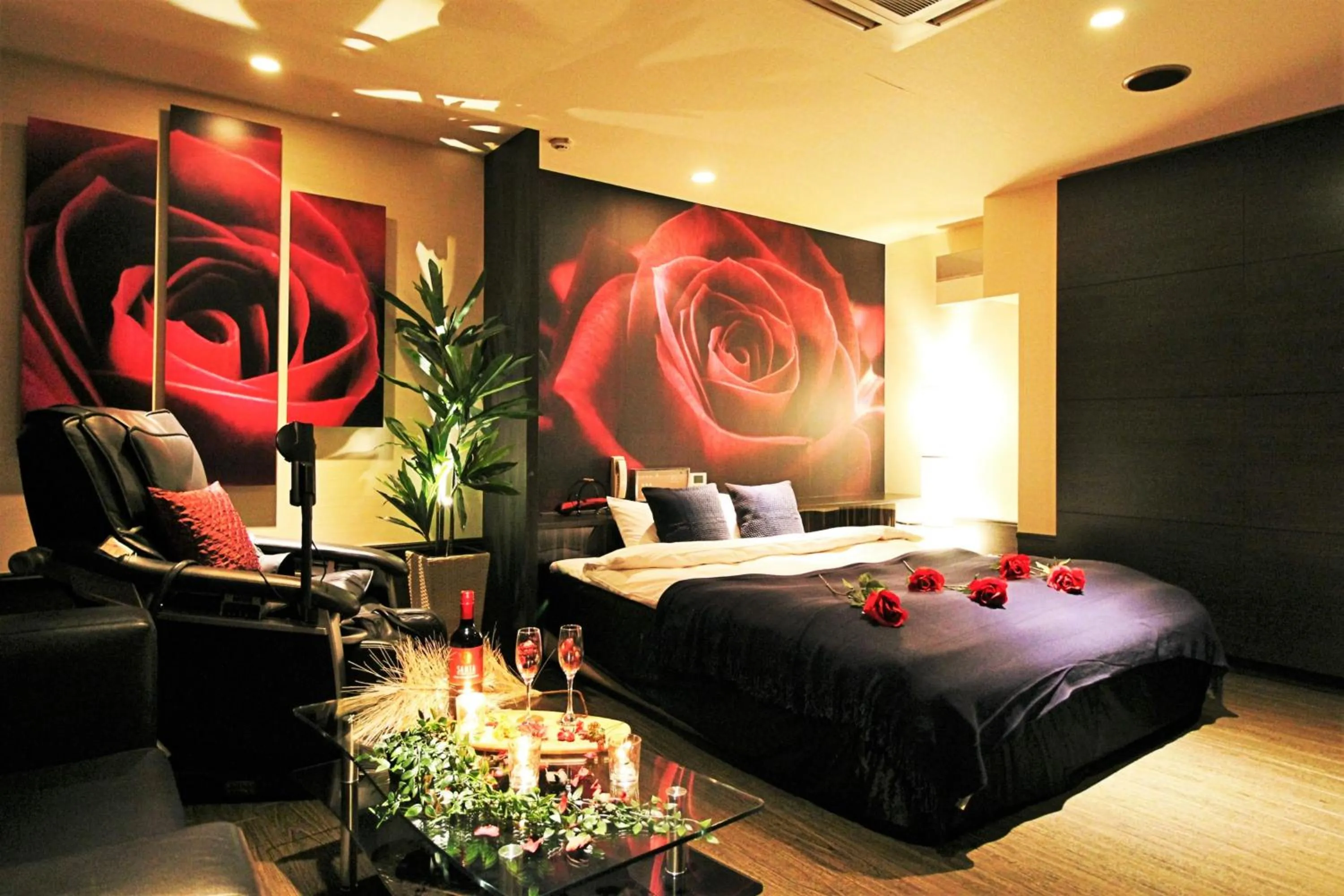 Bed in HOTEL O2 -Adult Only-