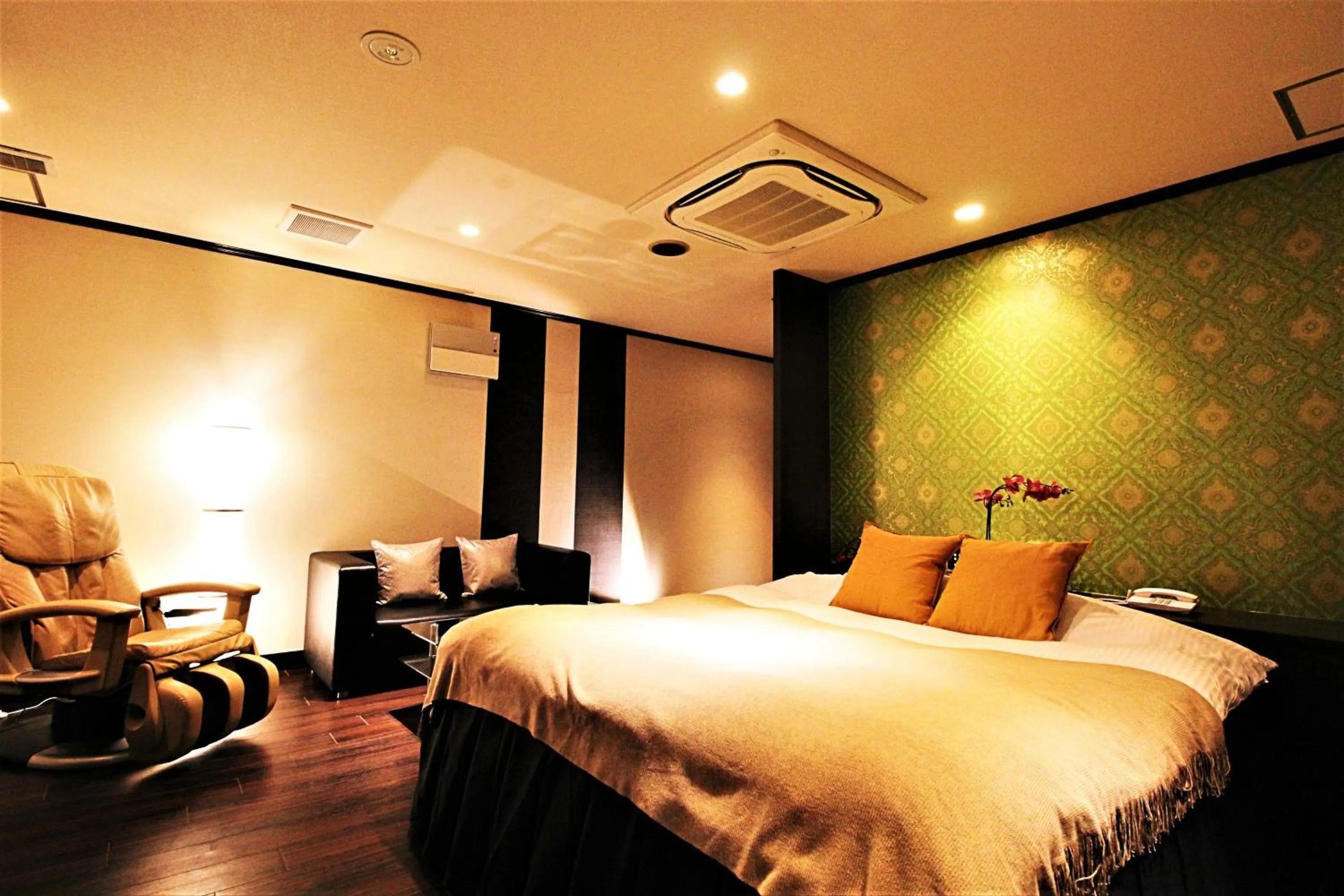 Bed in HOTEL O2 -Adult Only-