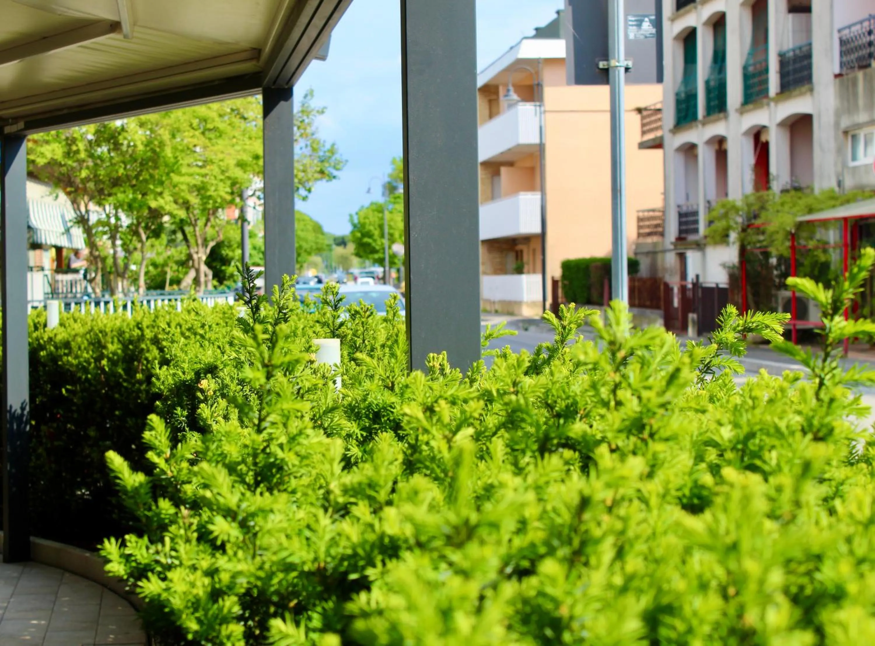 Property building in Hotel Cristina