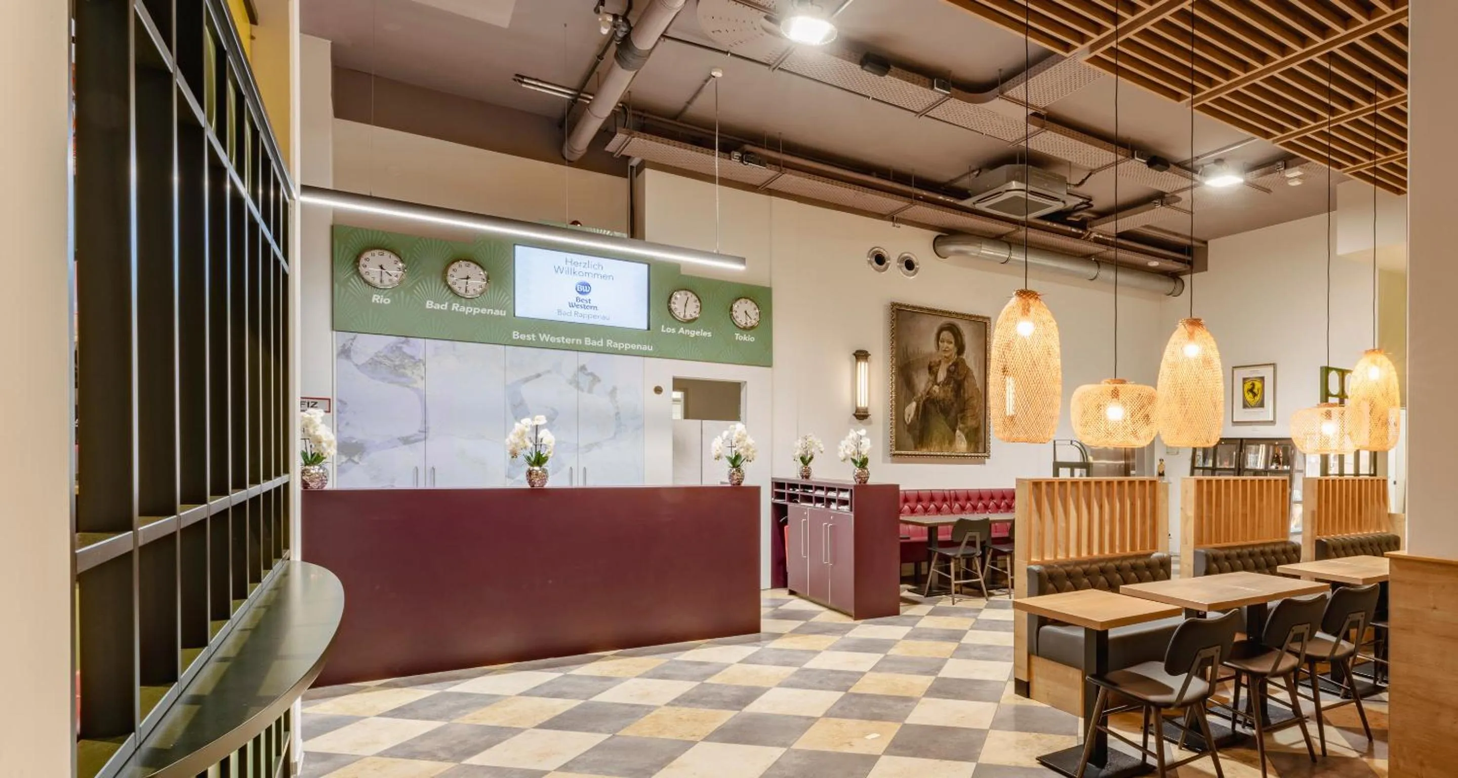 Lobby or reception in Best Western Hotel Bad Rappenau