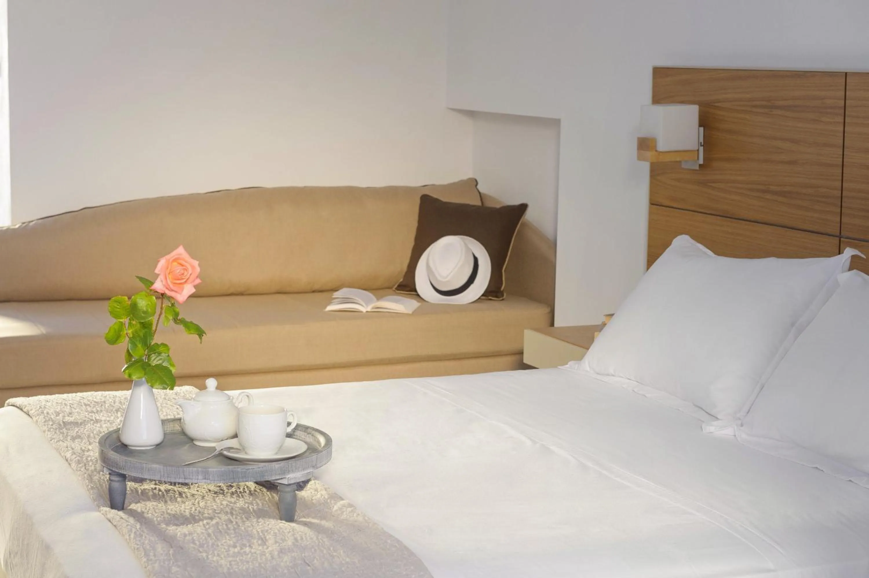 Bed in Karras Star Hotel