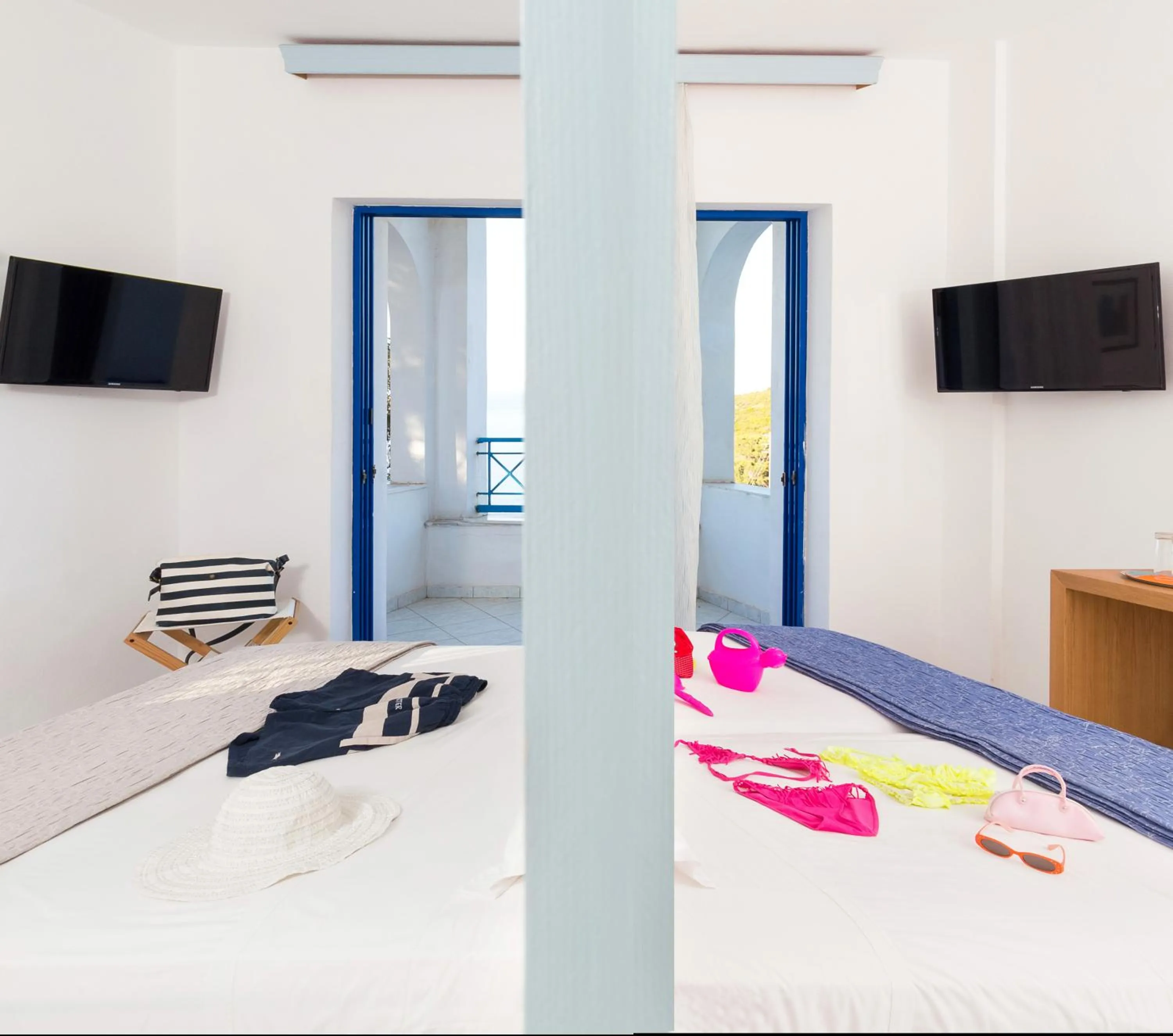 Bed in Karras Star Hotel