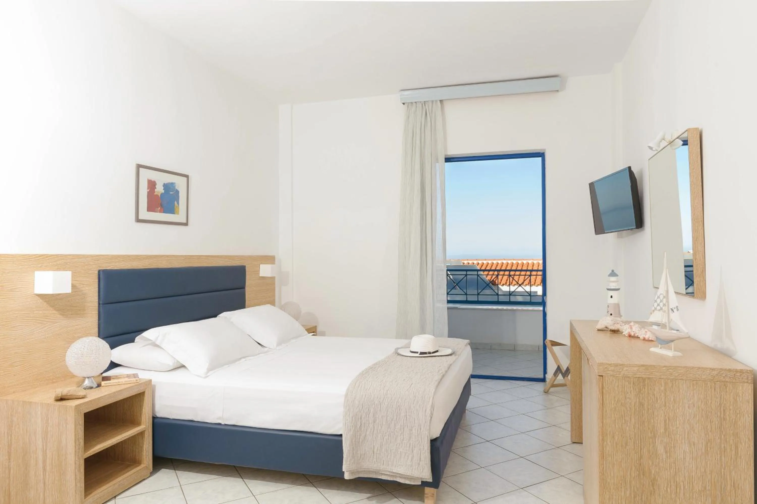 Bed in Karras Star Hotel