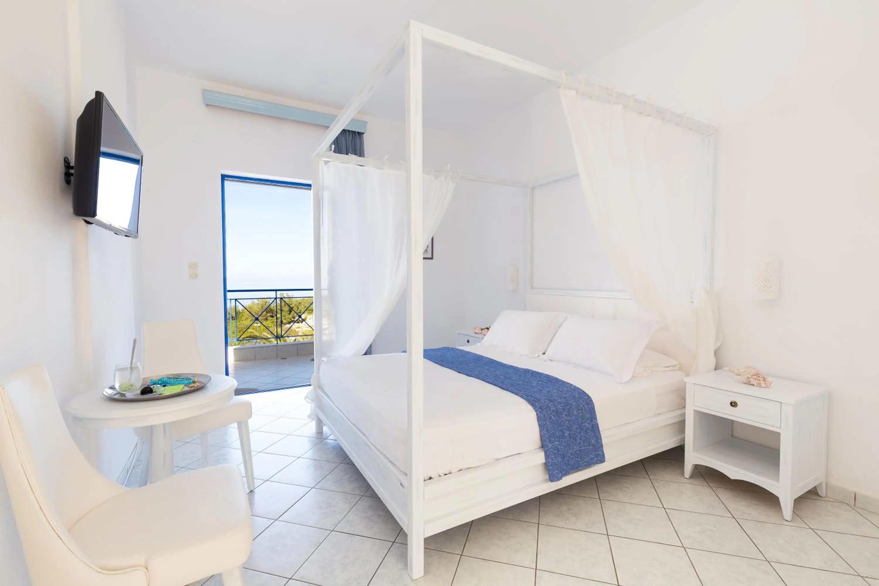 Bed in Karras Star Hotel