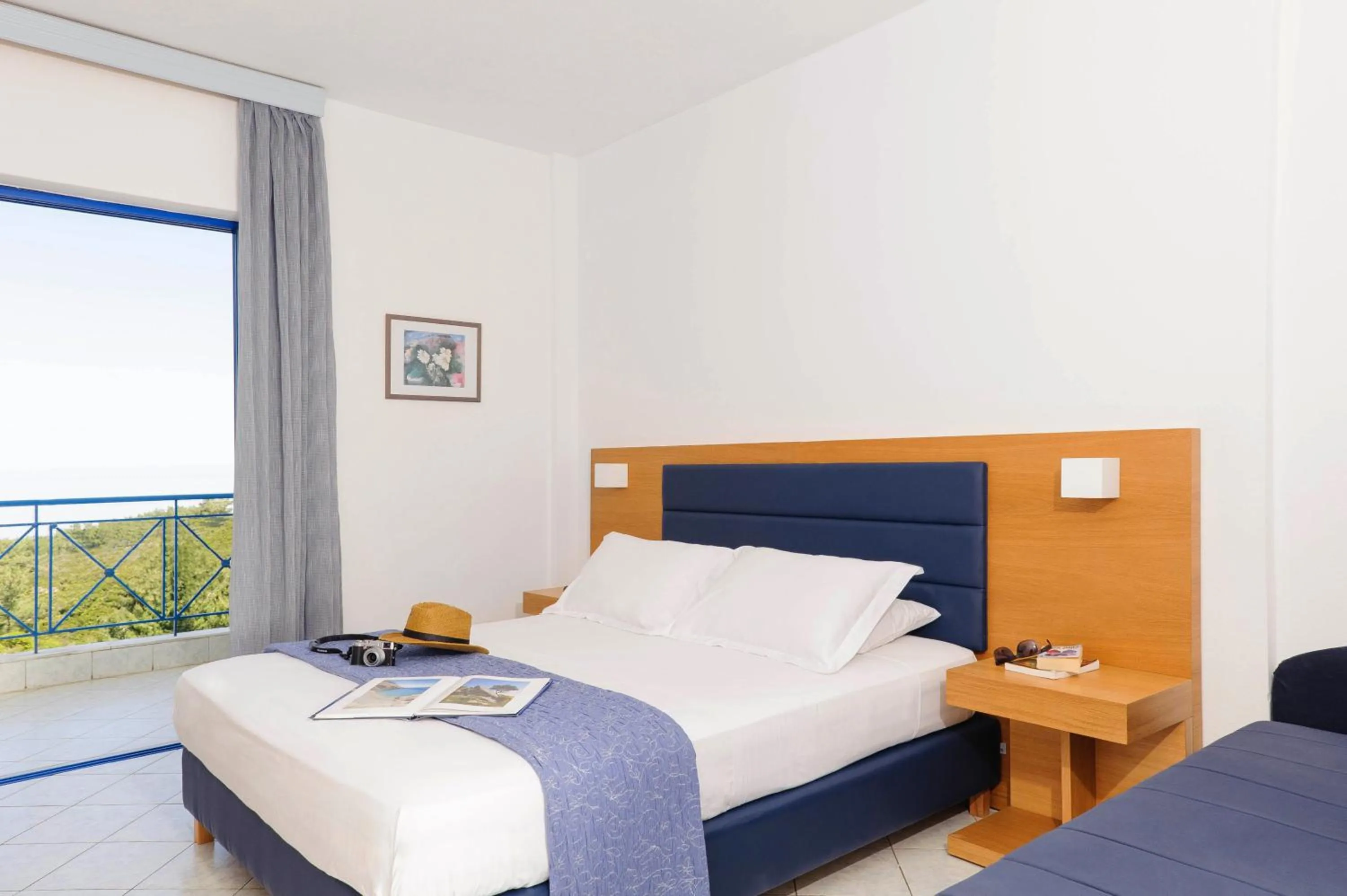 Bed in Karras Star Hotel