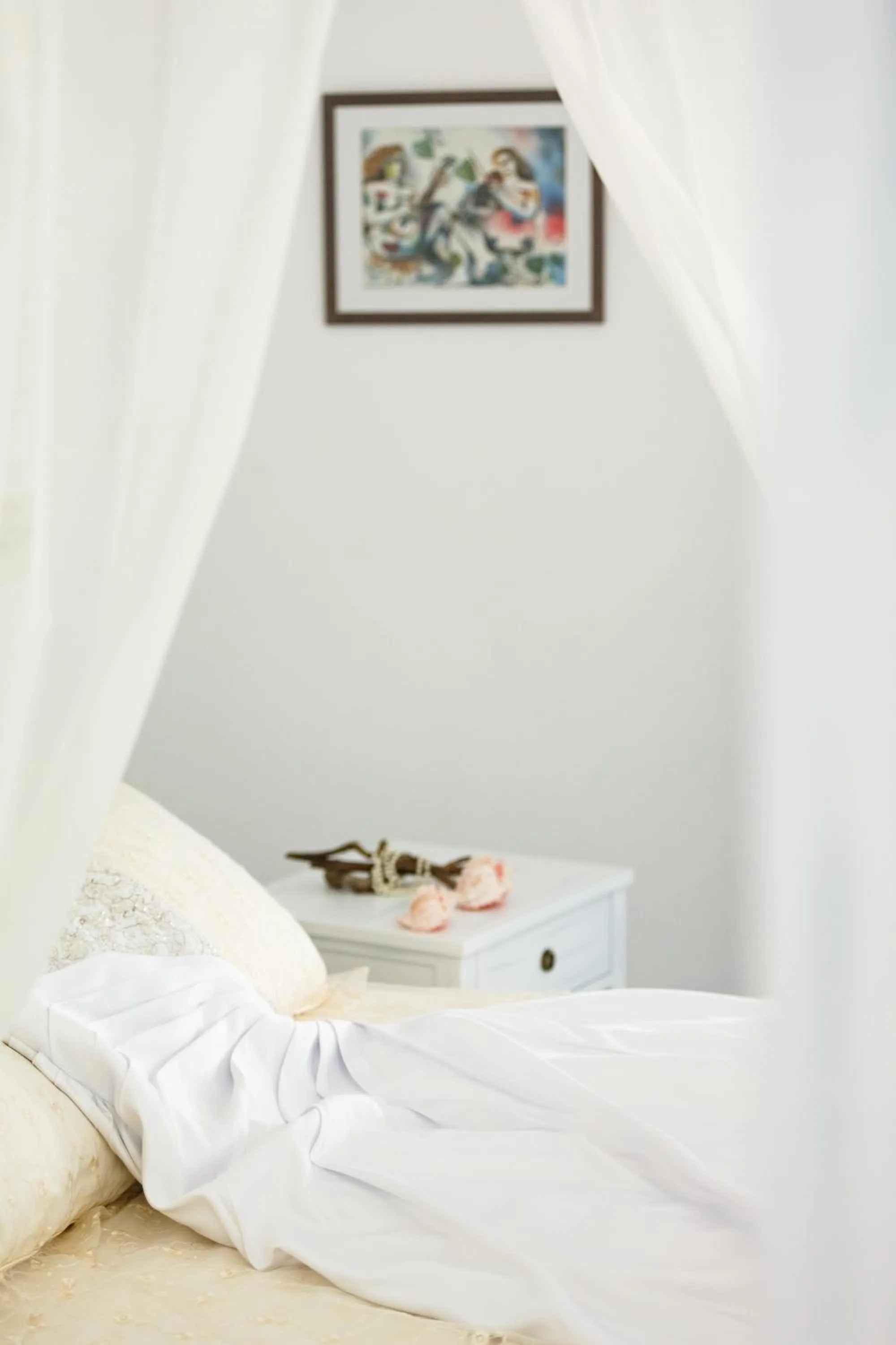 Bed in Karras Star Hotel