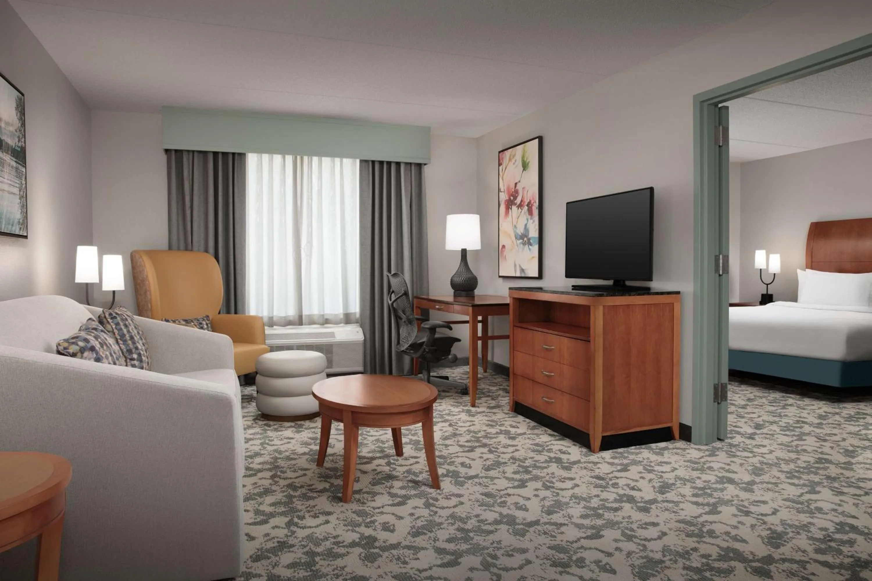 Bedroom, Bed in Hilton Garden Inn Columbia/Harbison