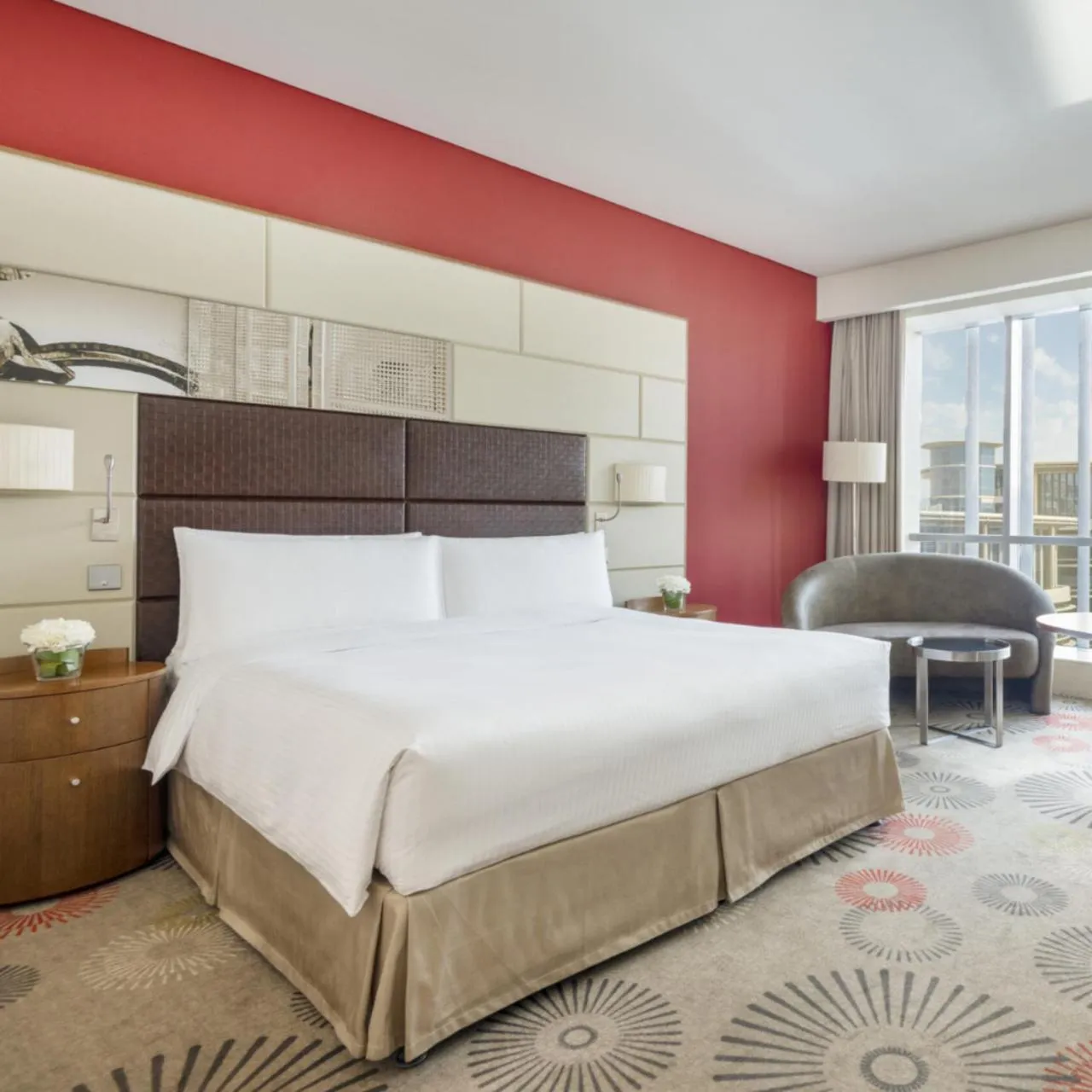 Bedroom, Bed in Crowne Plaza Doha - The Business Park by IHG