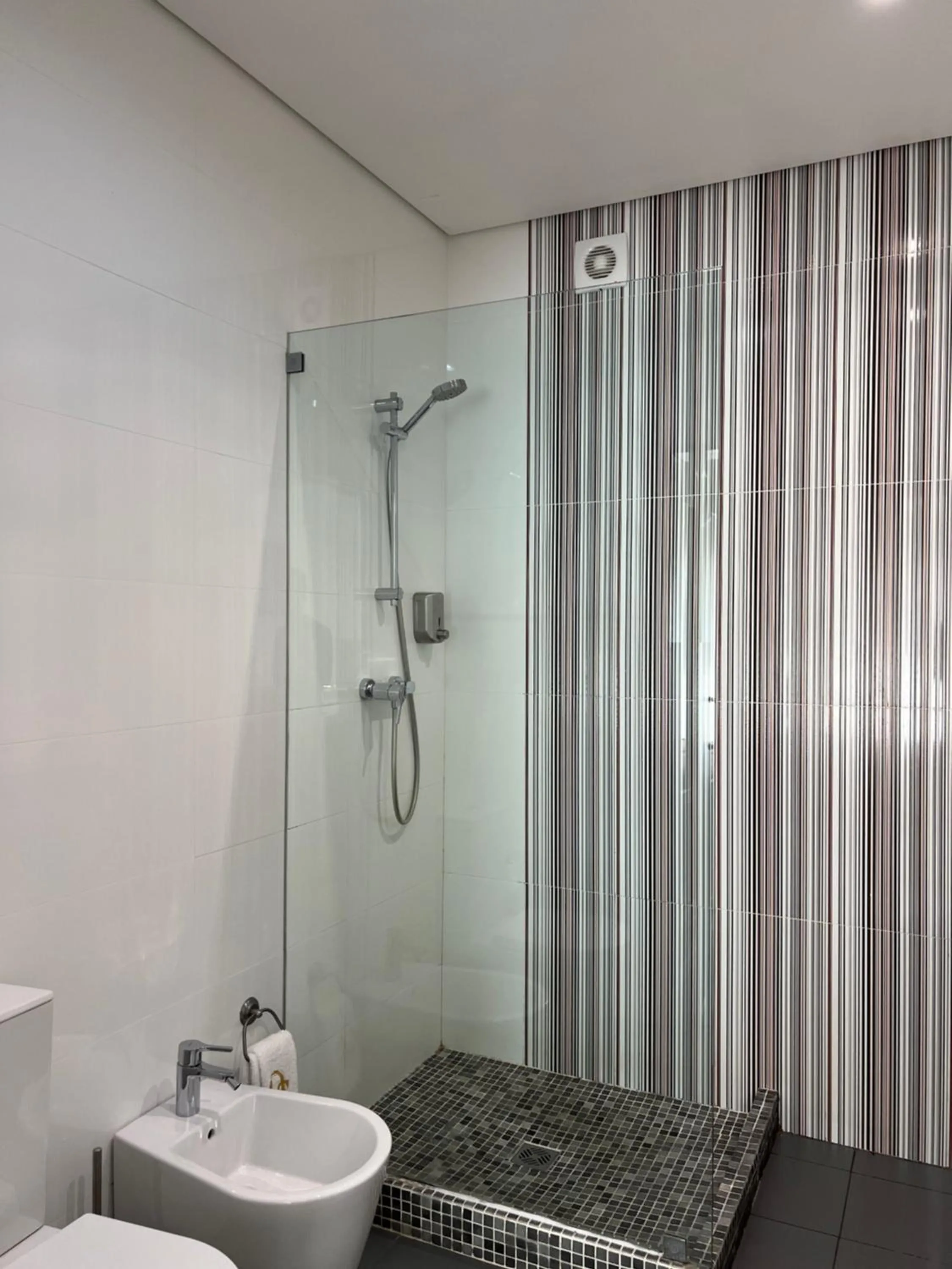 Shower in Quinta Saleiro Guesthouse