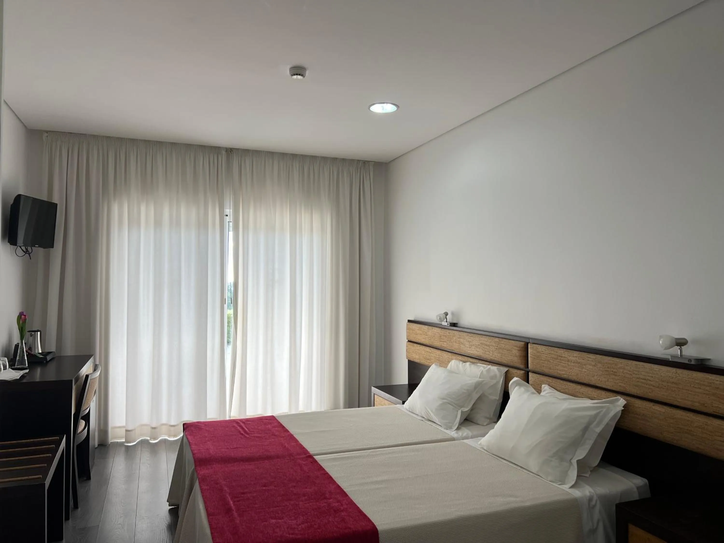 Bed in Quinta Saleiro Guesthouse