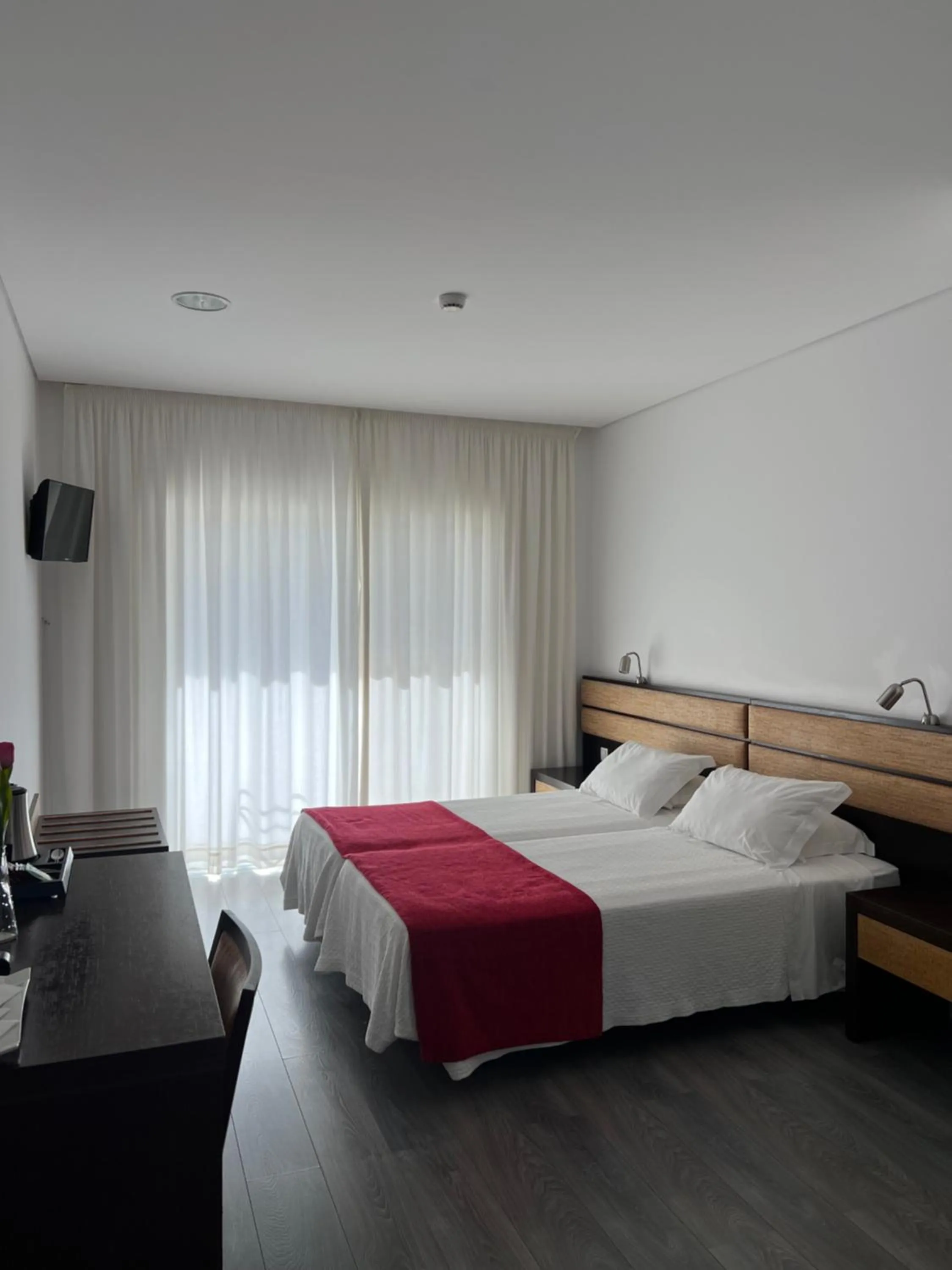 Bed in Quinta Saleiro Guesthouse