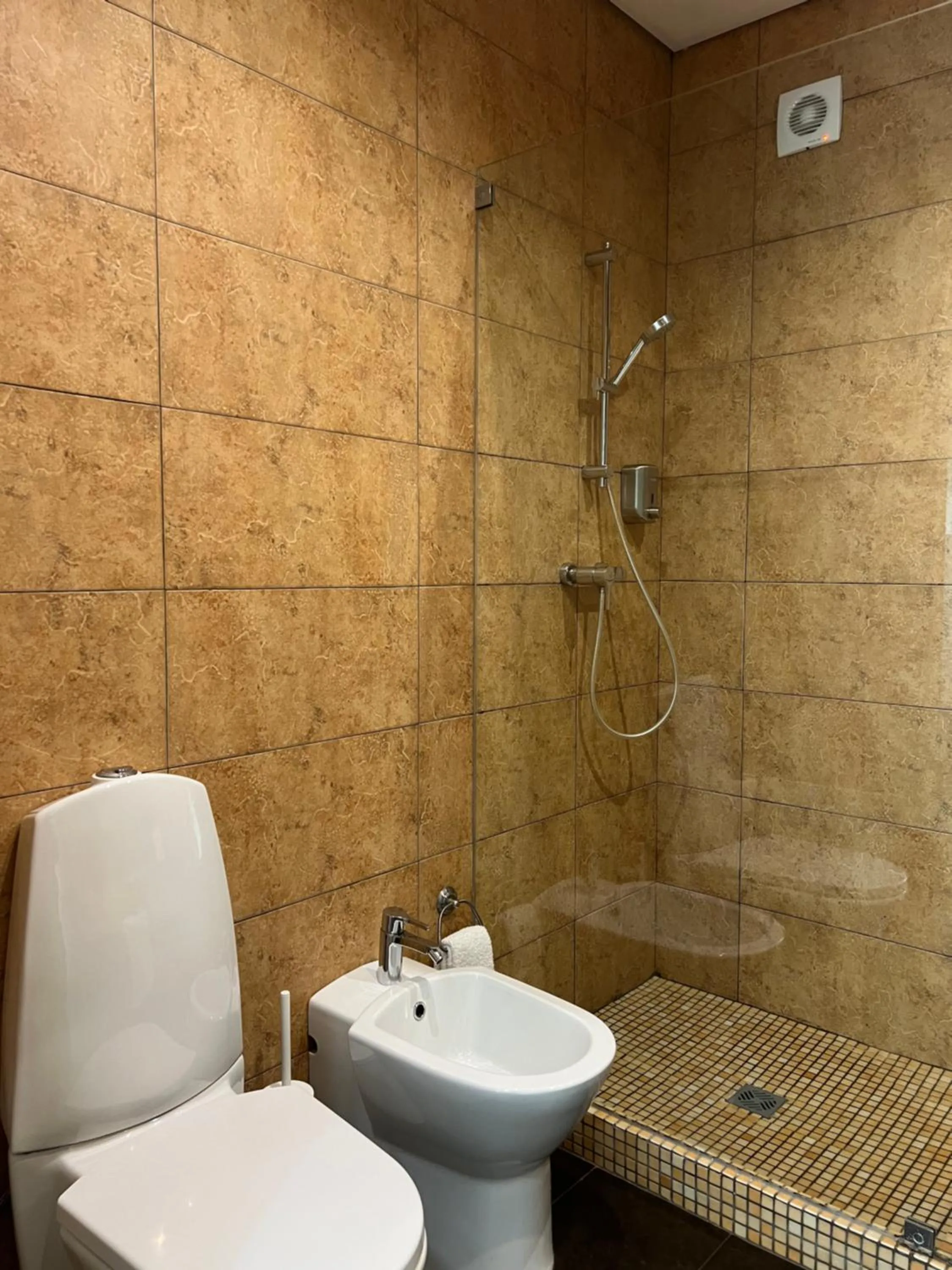 Shower in Quinta Saleiro Guesthouse