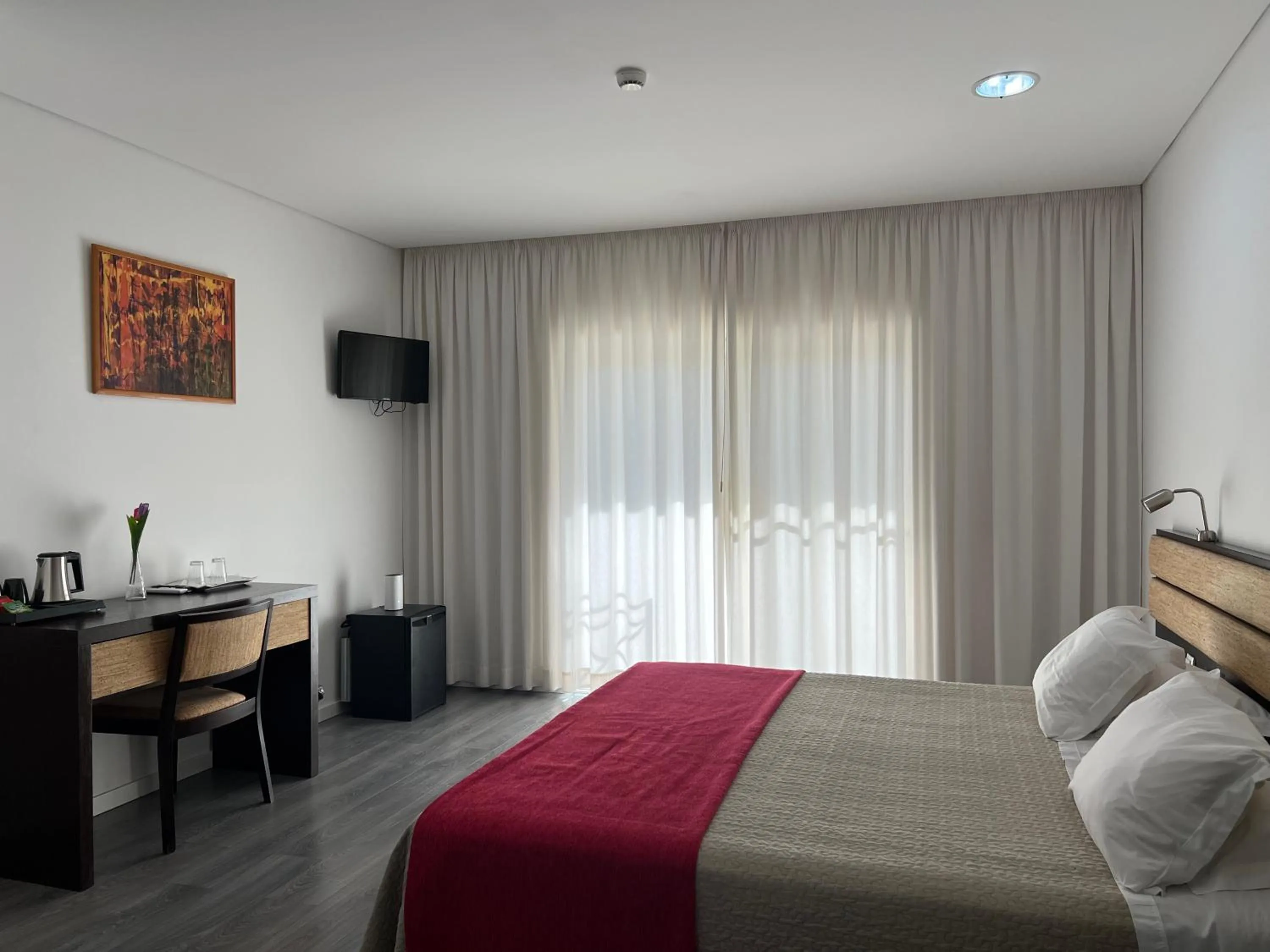 Bed in Quinta Saleiro Guesthouse