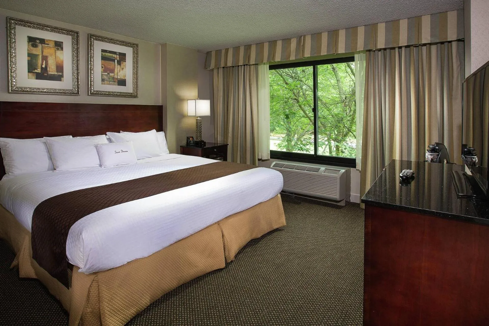 Bedroom, Bed in DoubleTree by Hilton Charlotte Airport