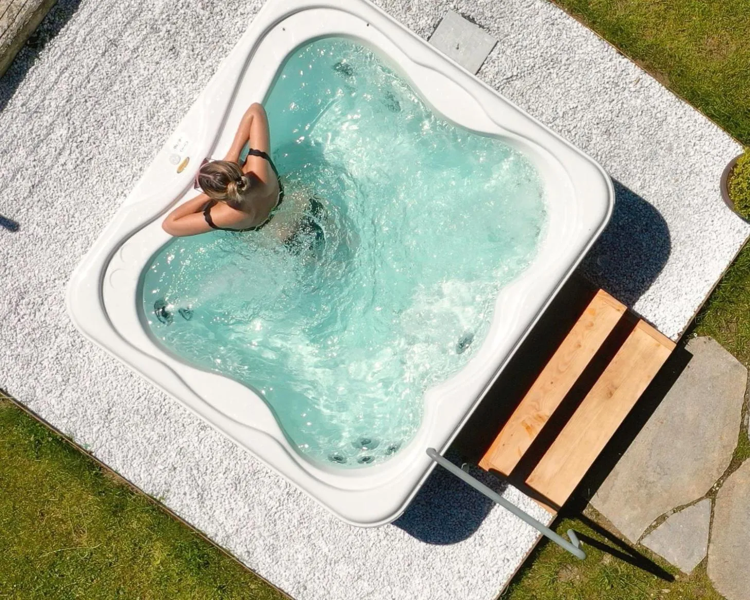 Hot Tub in Granpanorama Wellnesshotel Sambergerhof Superior