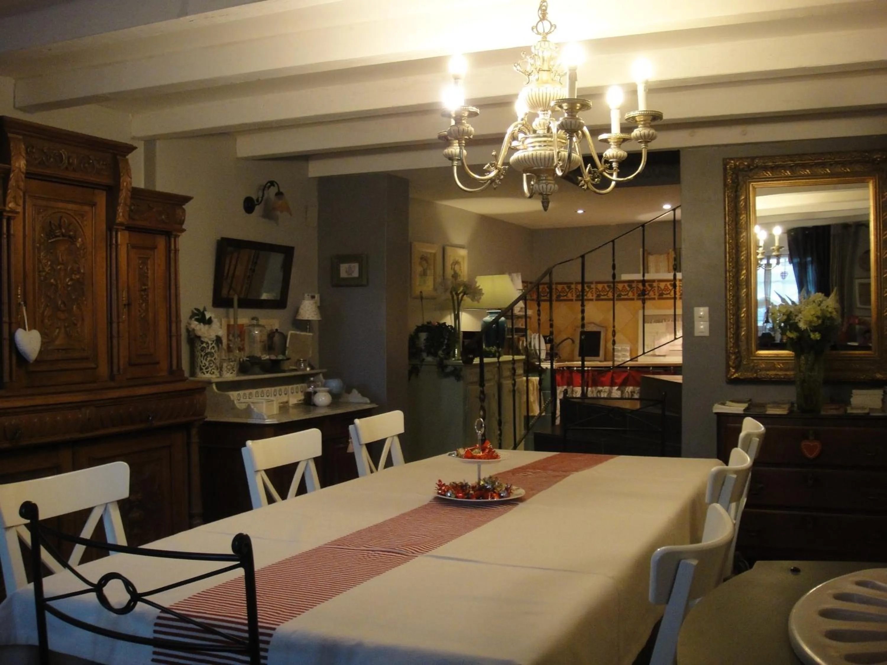 Communal kitchen in Chambres d'Hôtes Le Clos Du Verger