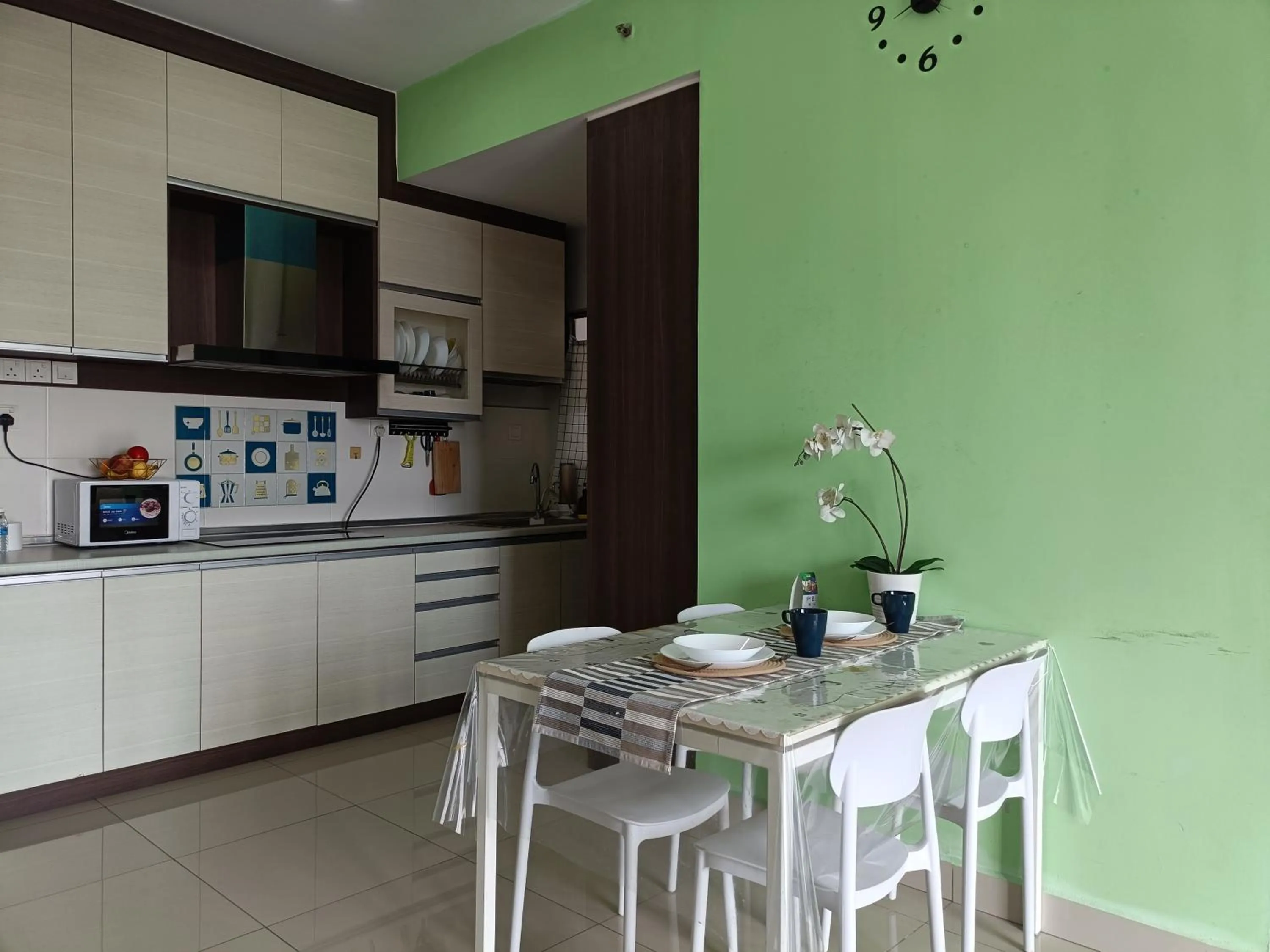 kitchen in Prestige Sky Riverfront