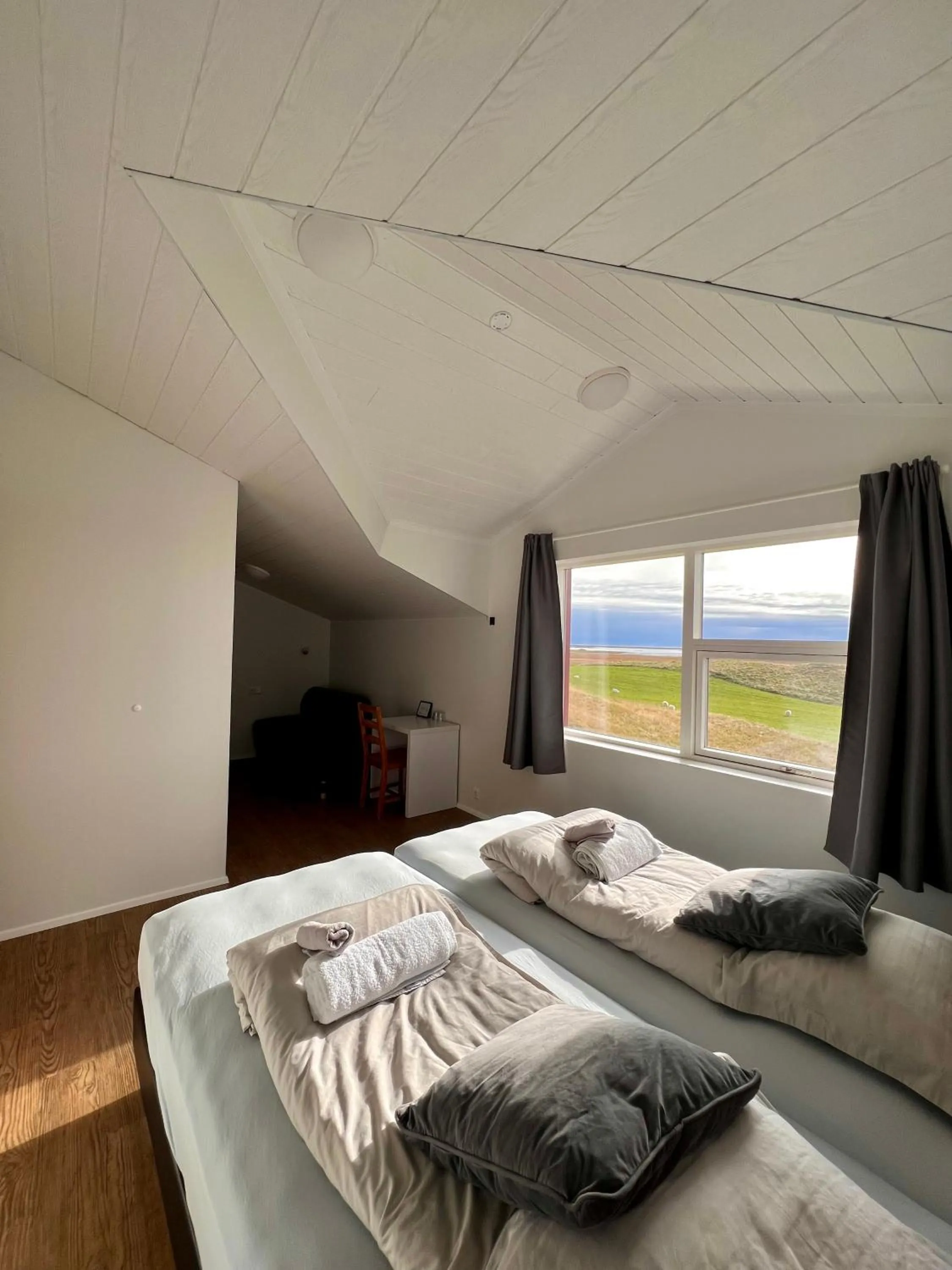 Bedroom, Bed in Guesthouse Nypugardar