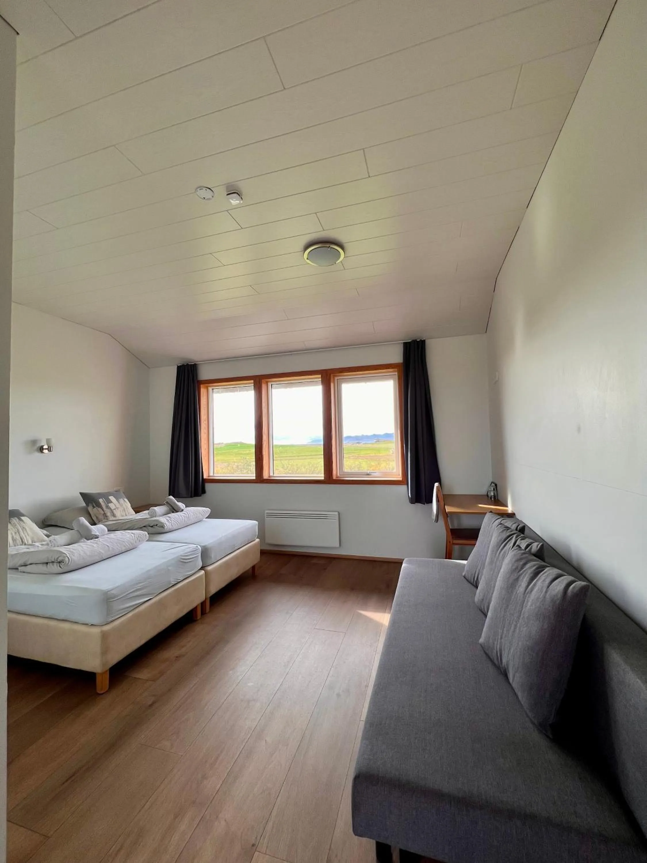 Bedroom, Bed in Guesthouse Nypugardar