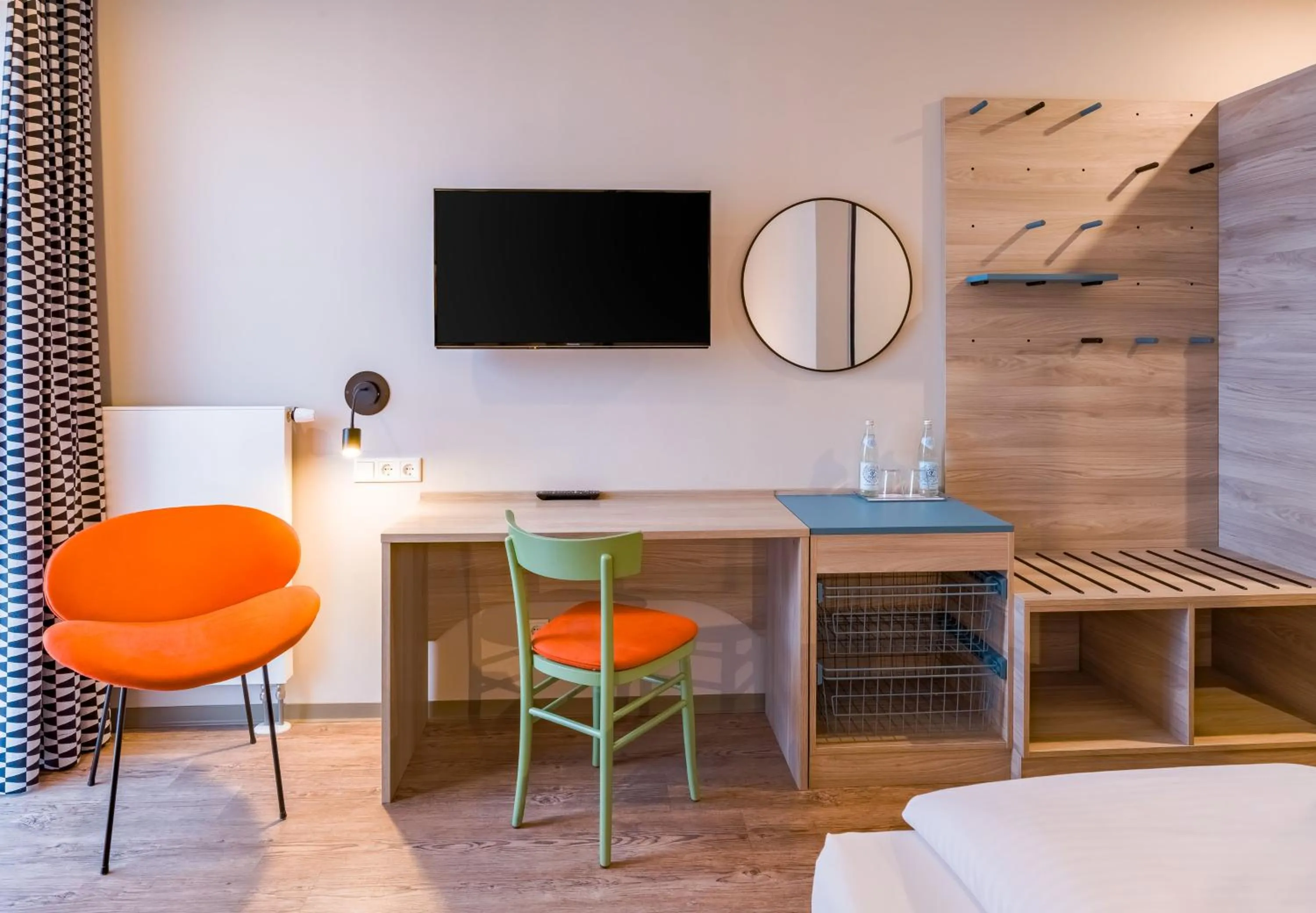 Bed in Ramada Encore by Wyndham Munich Messe