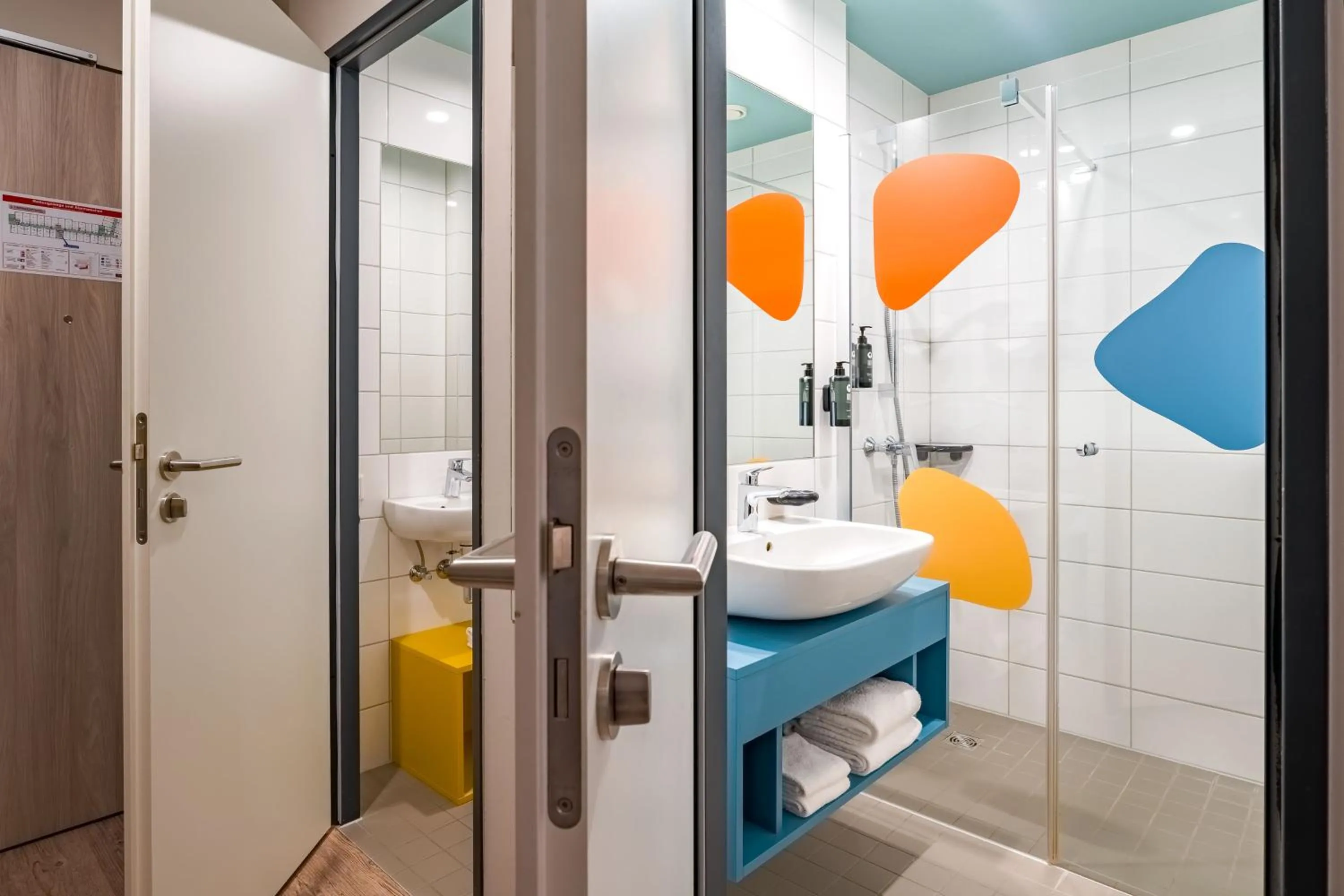 Shower in Ramada Encore by Wyndham Munich Messe