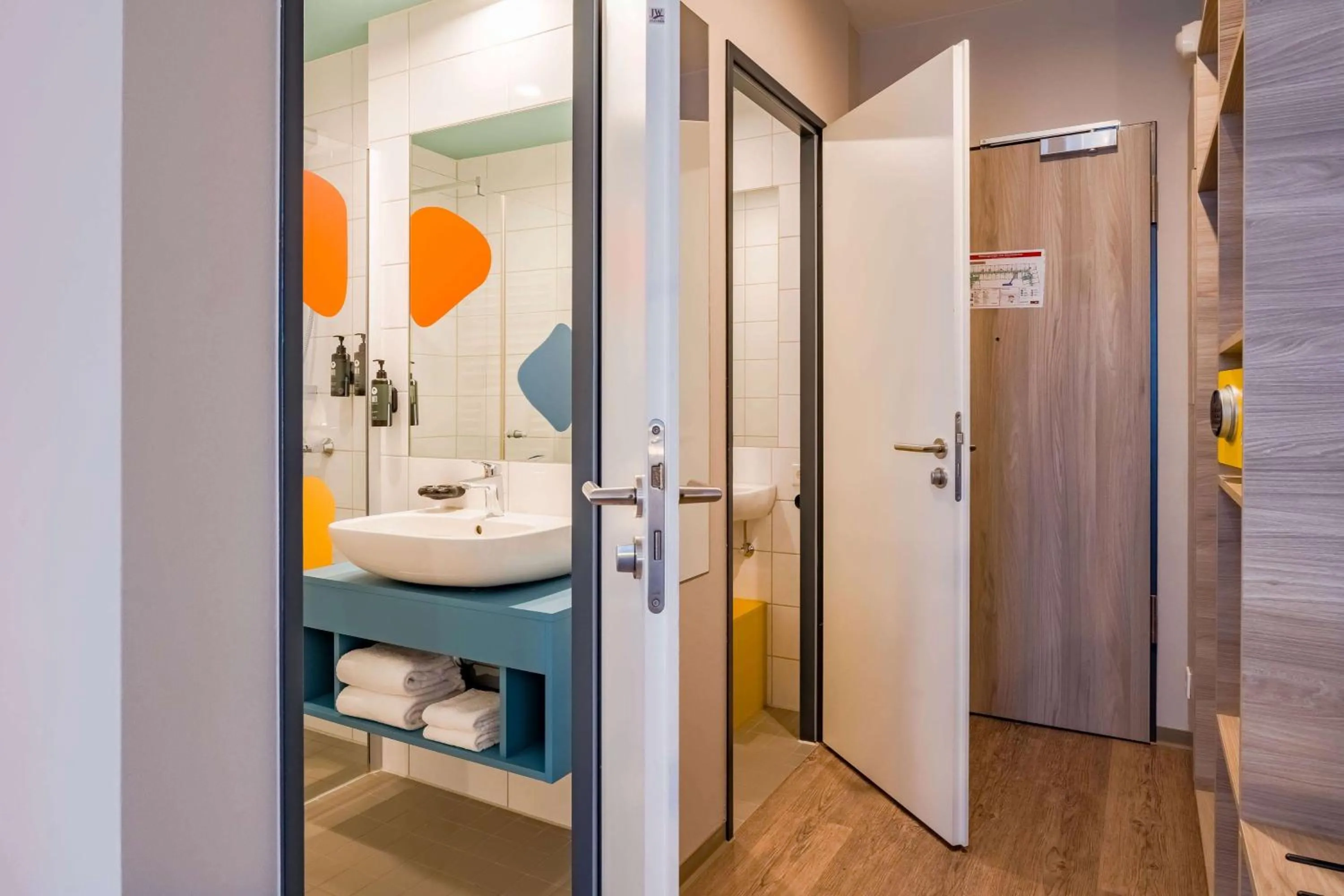 Bathroom in Ramada Encore by Wyndham Munich Messe