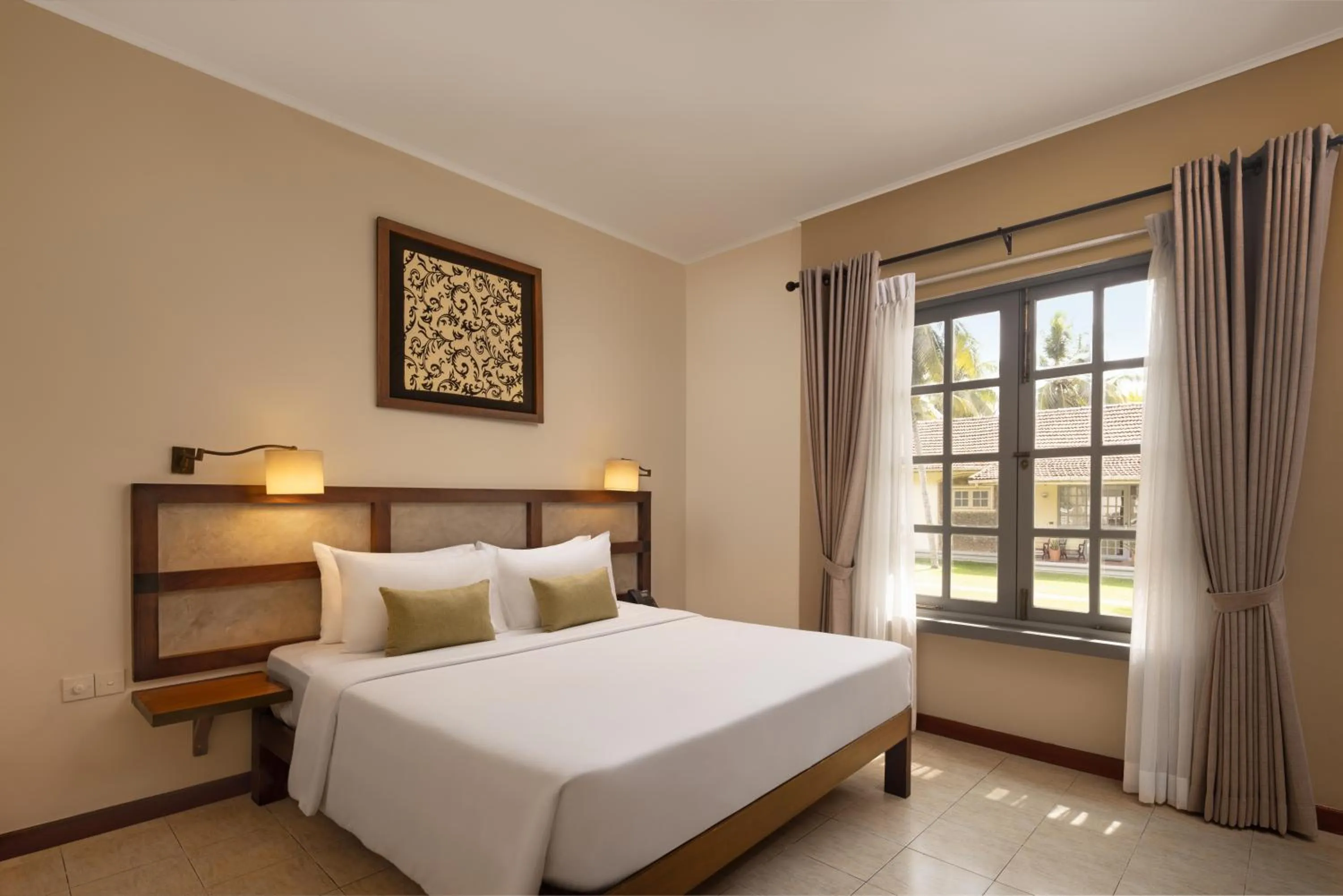 Bed in Tamarind Tree Garden Resort - Katunayake