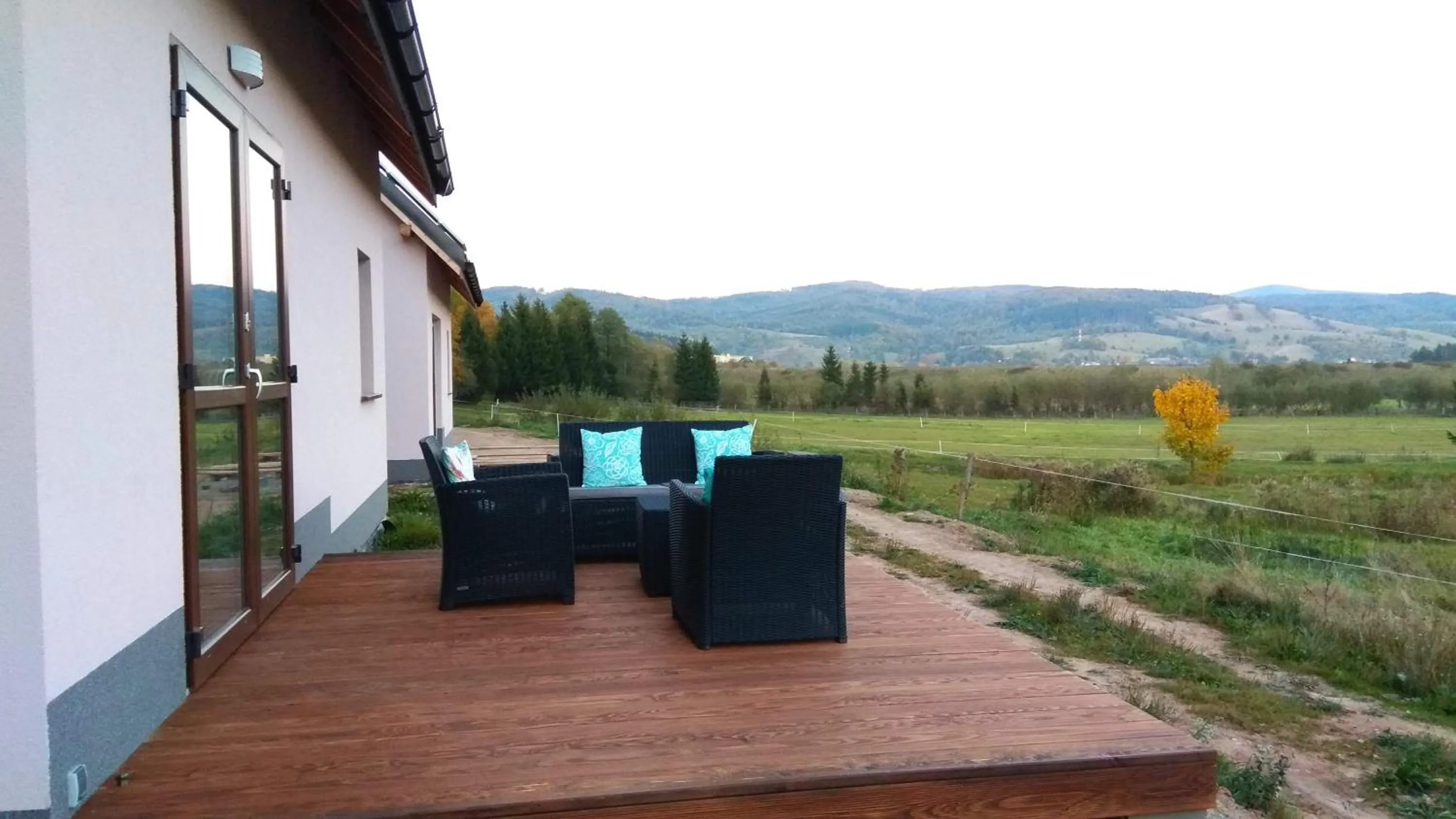 Balcony/Terrace in Blu Raj - domy w Sudetach