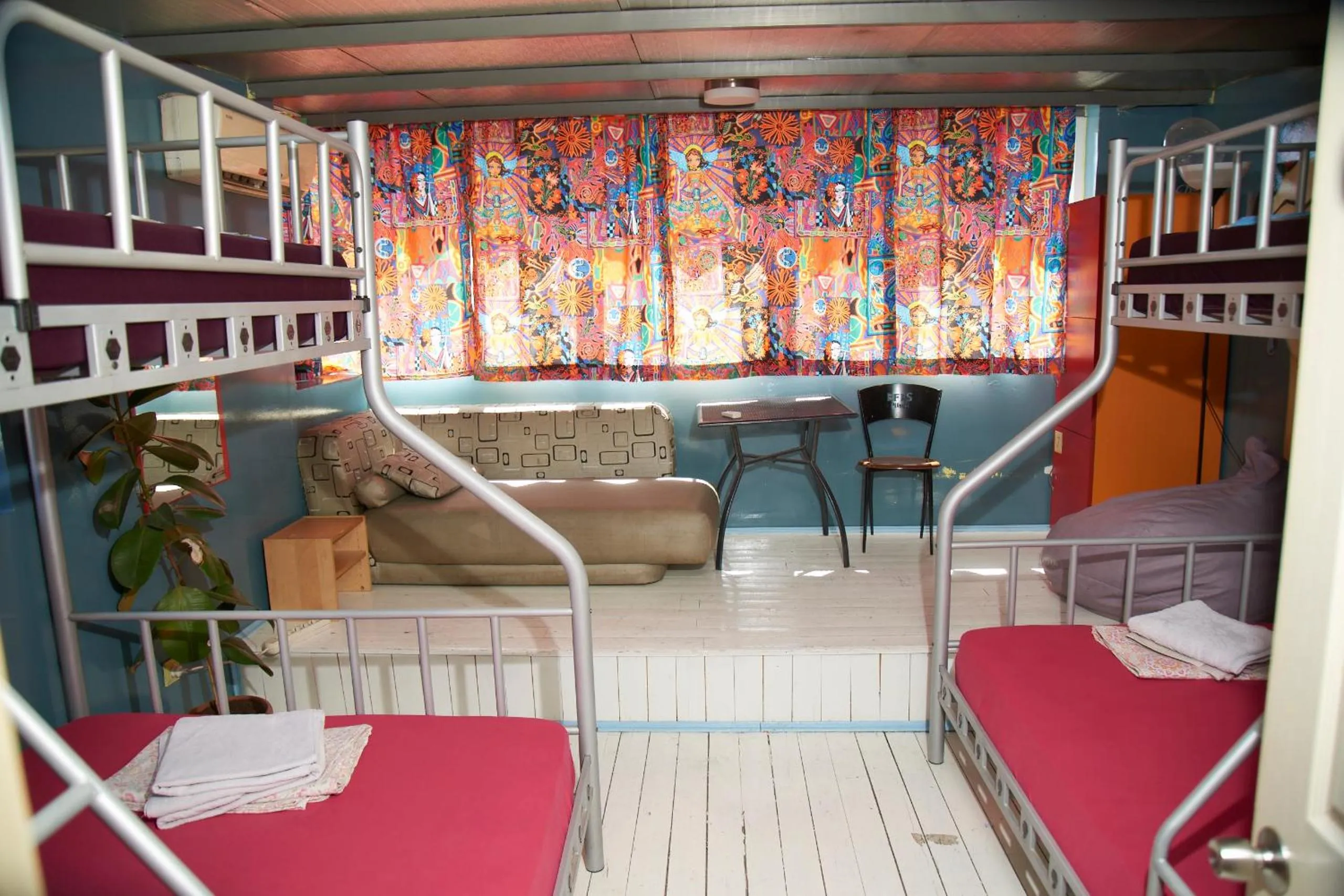 Seating area, Bed in Chillout Lya Hostel & Lounge