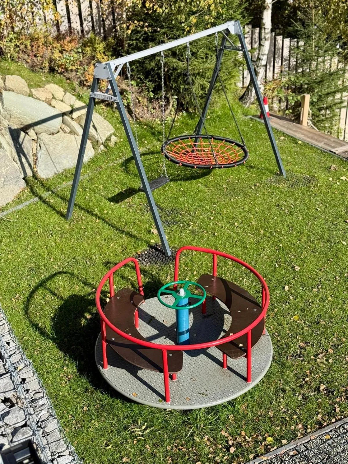 Children play ground in Apartamenty Willa Marko z sauną, grillowiskiem i rowerownią - Dream Apart