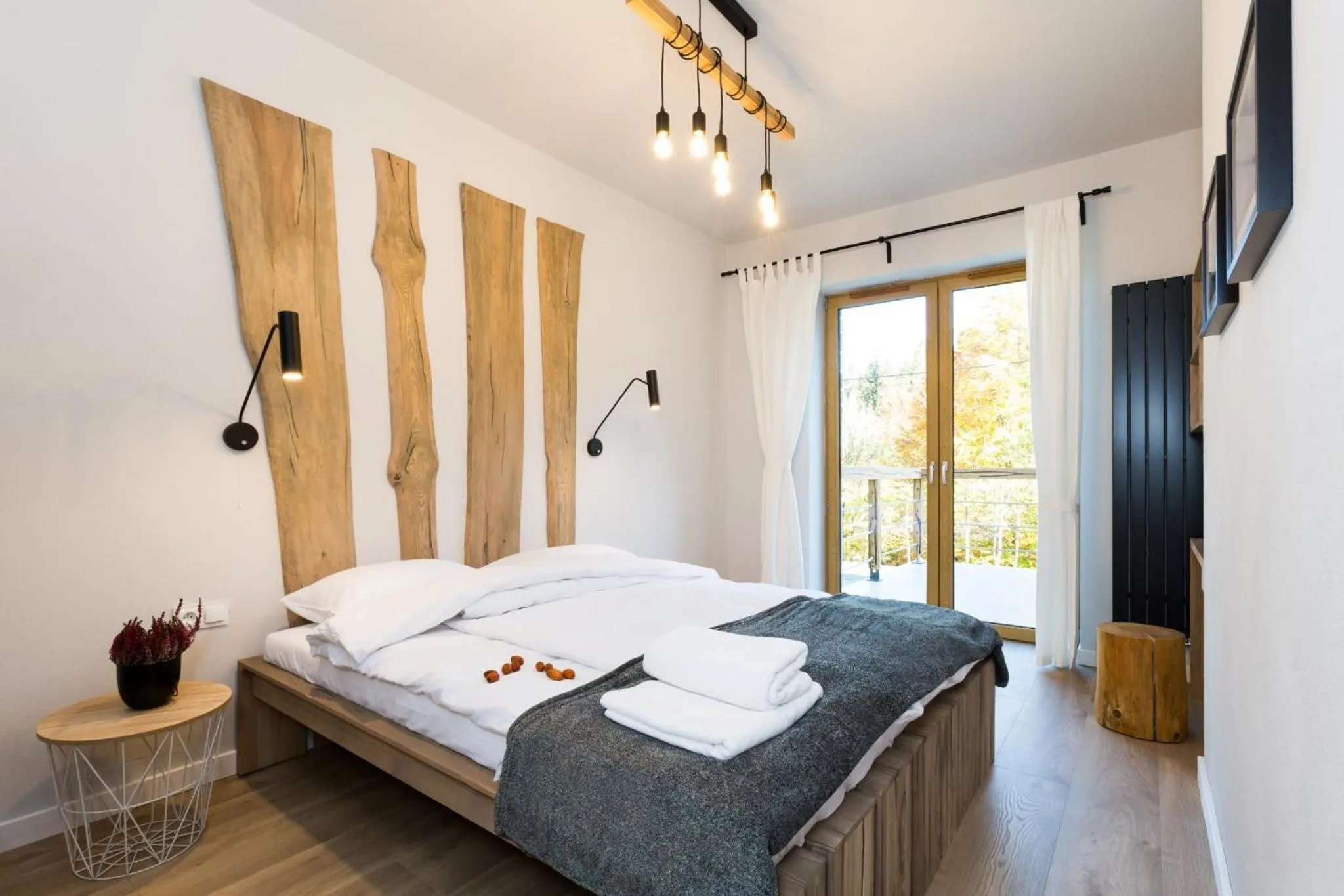 Bedroom, Bed in Apartamenty Willa Marko z sauną, grillowiskiem i rowerownią - Dream Apart