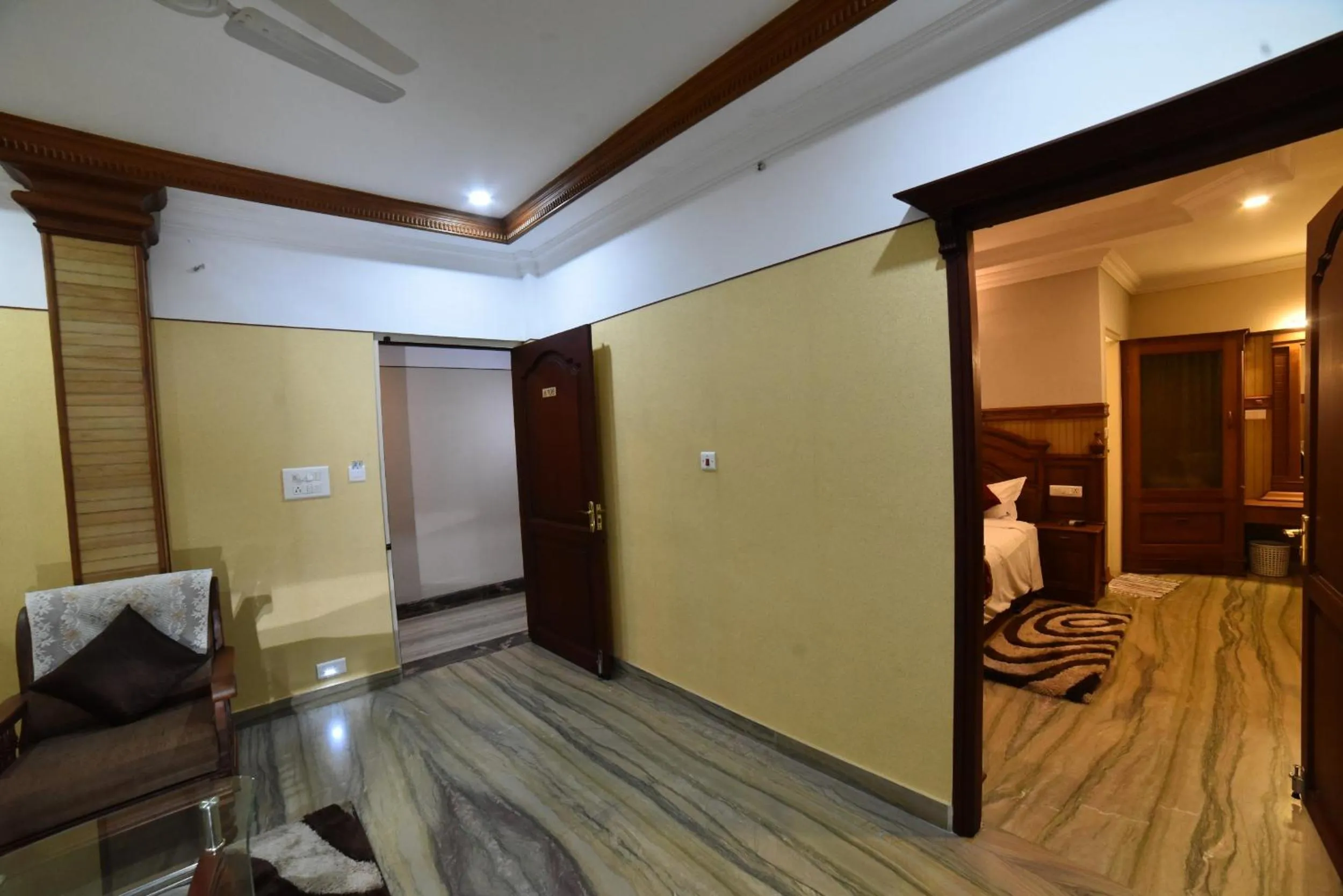 Living room in Hotel Vashanth Krishna