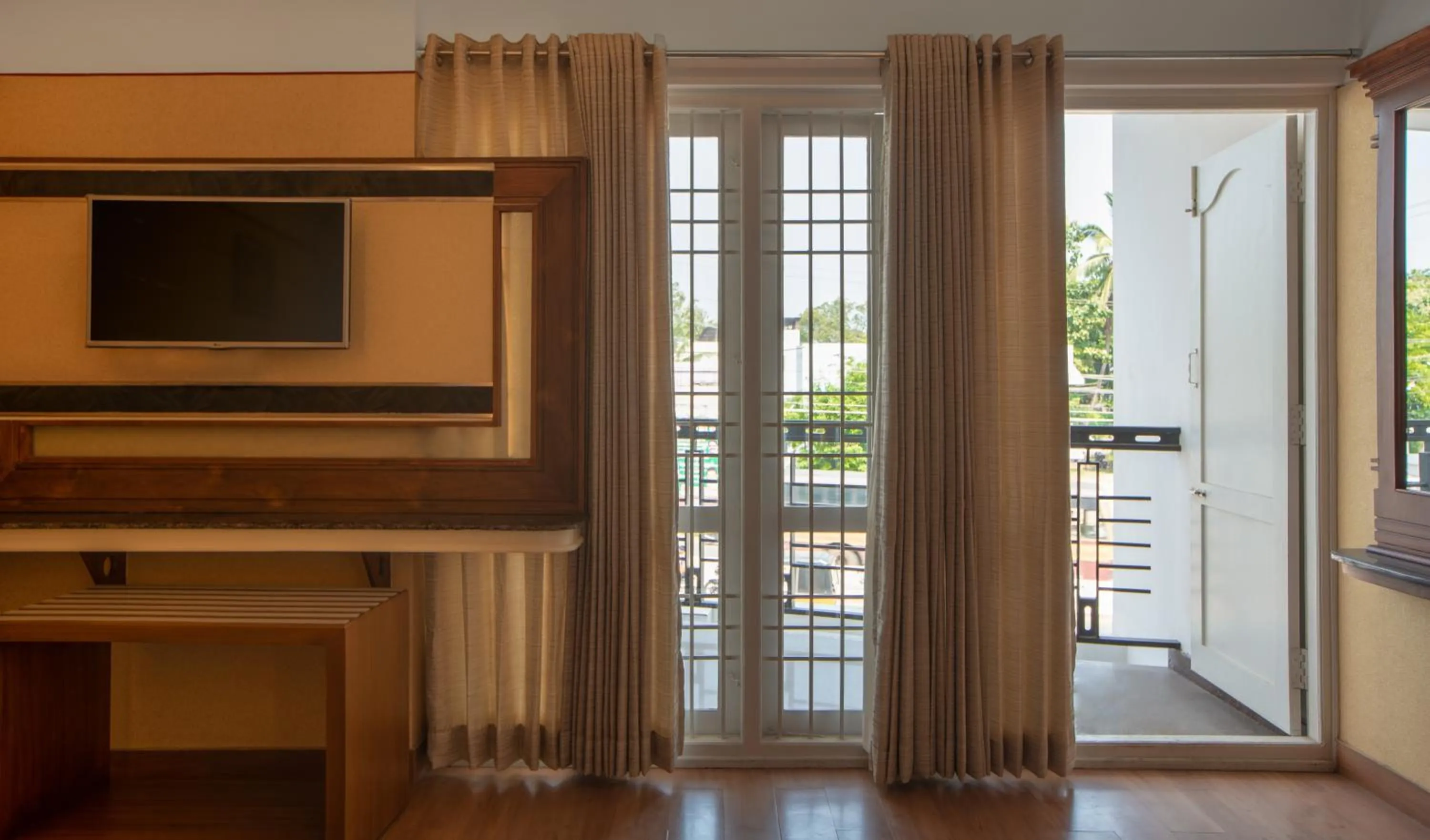 Balcony/Terrace in Hotel Vashanth Krishna