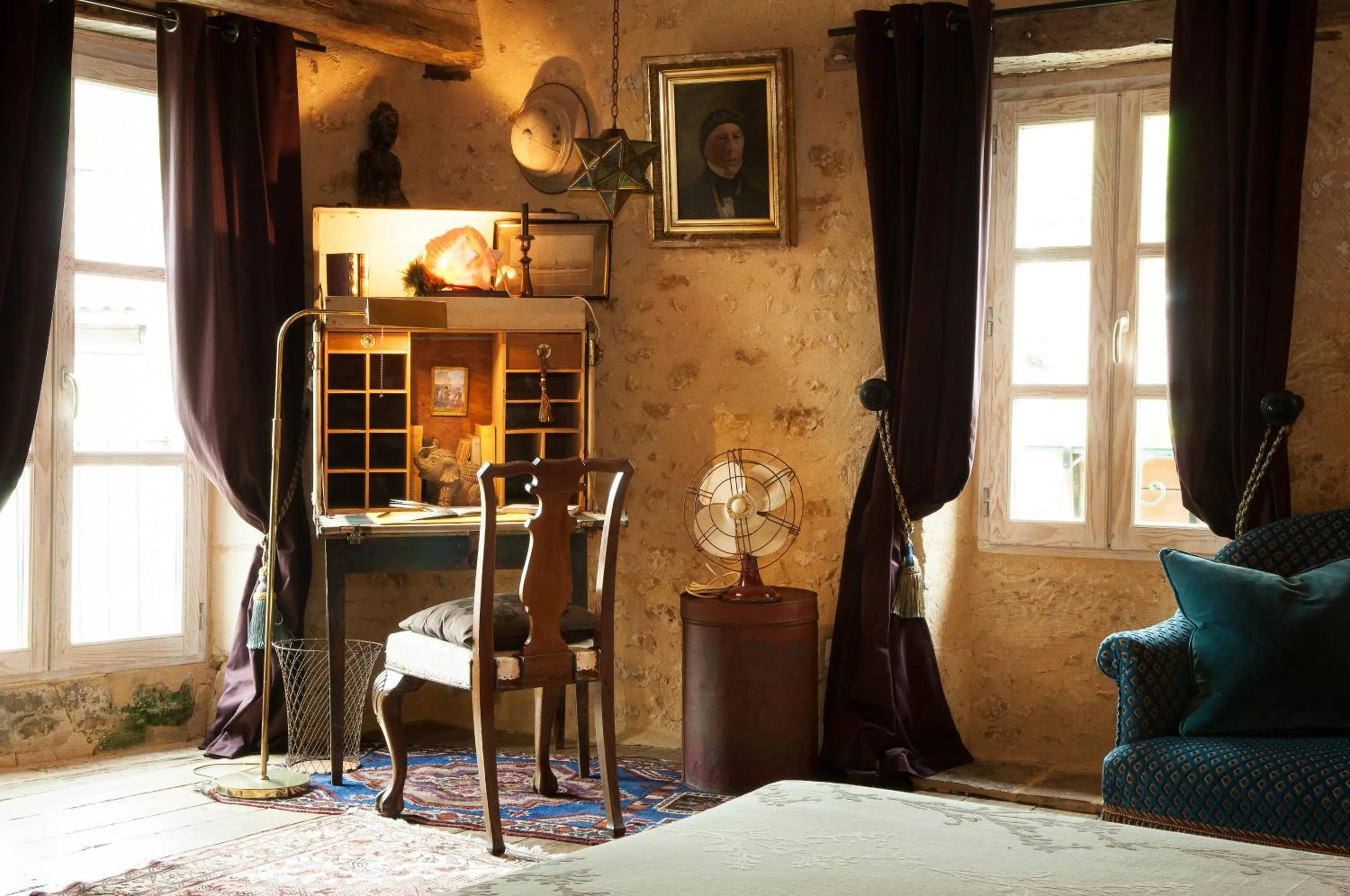 Decorative detail in Villa Marguerite Chambres et Table d Hotes de charme