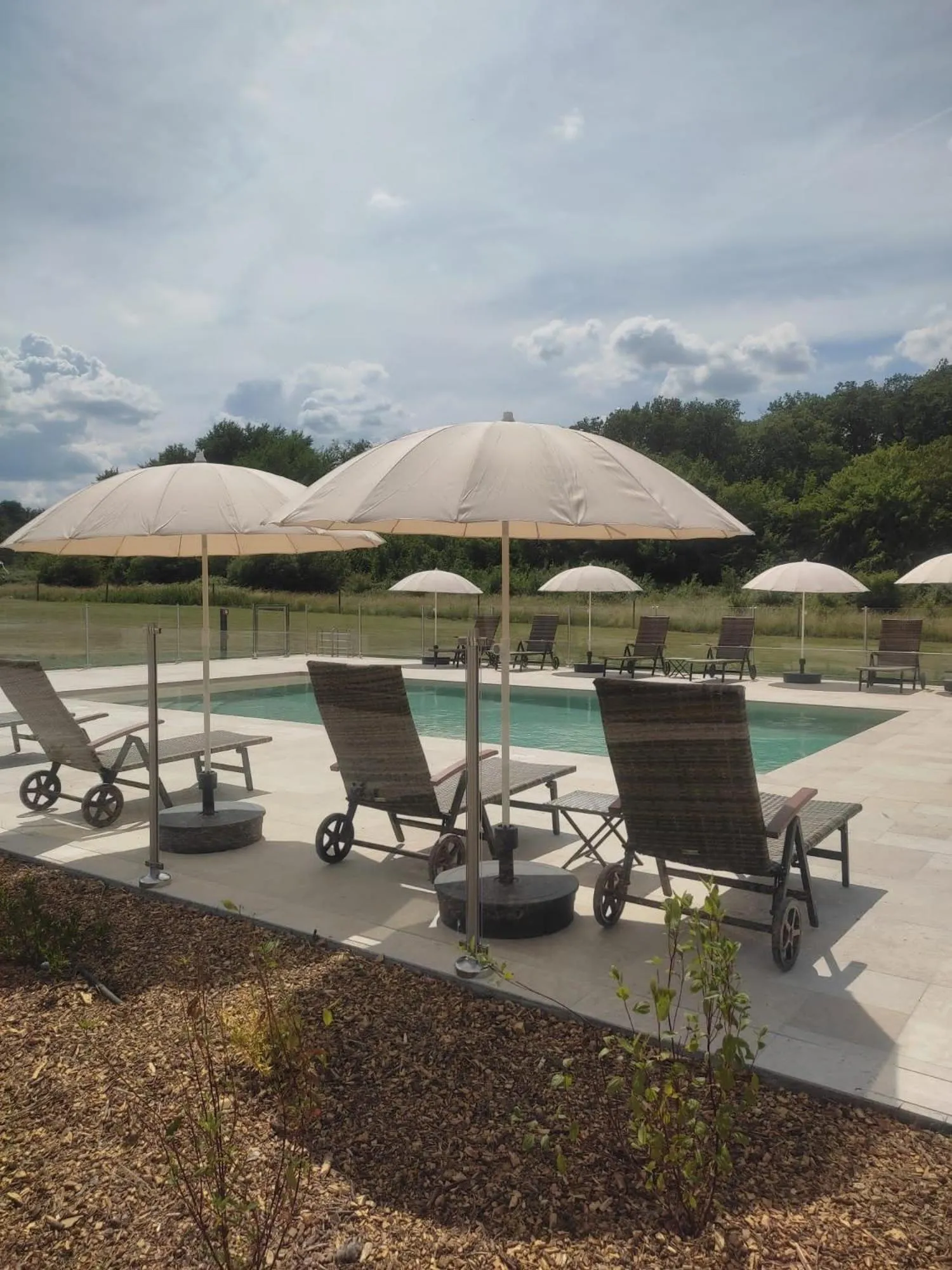 Swimming pool in Le Prieuré de Boulogne