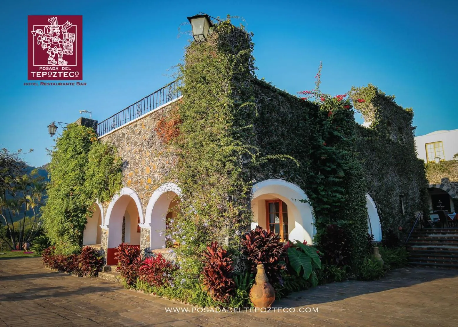 Property building in Posada del Tepozteco - Hotel & Gallery