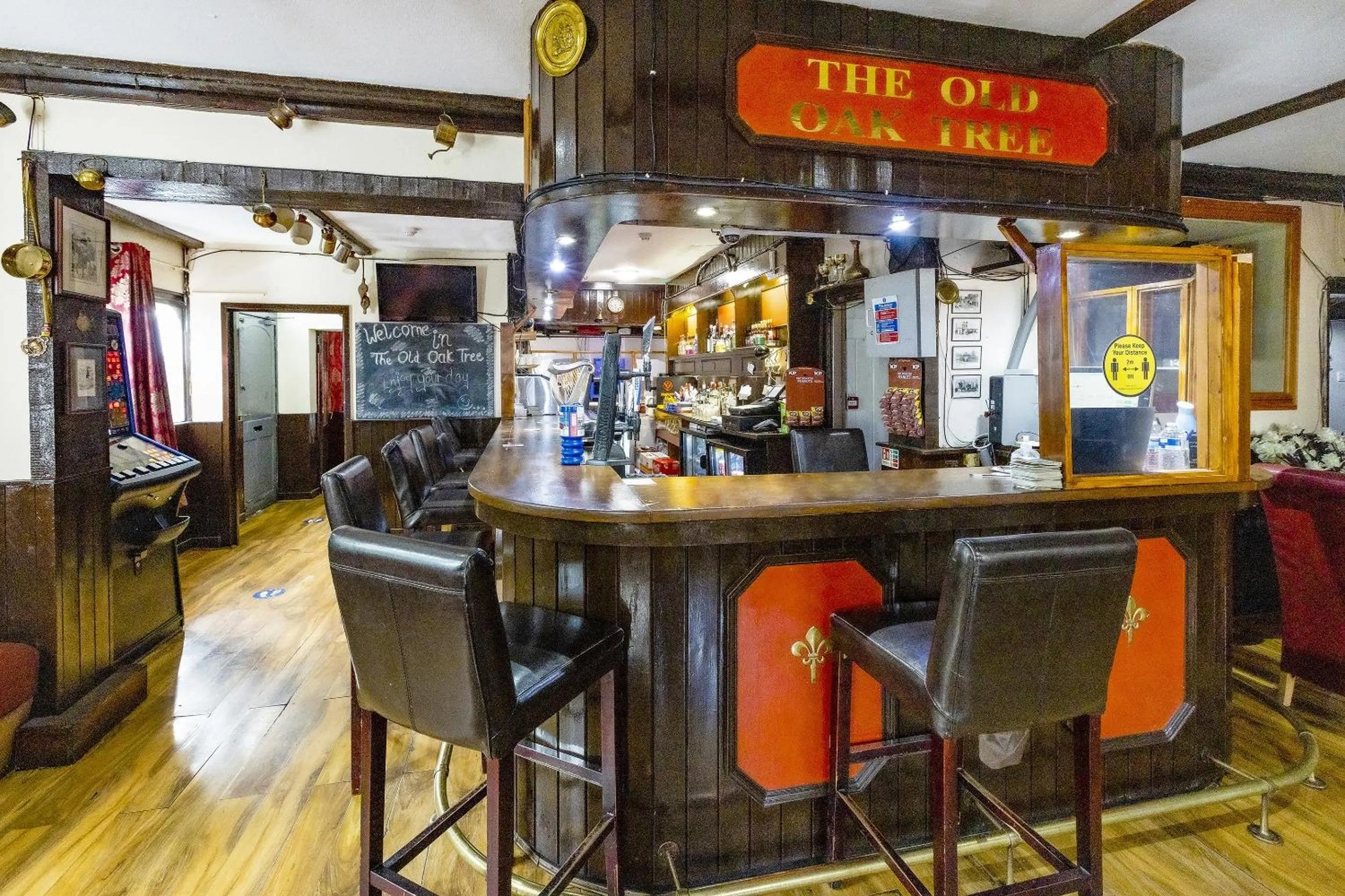 Lobby or reception in Old Oak Tree Inn