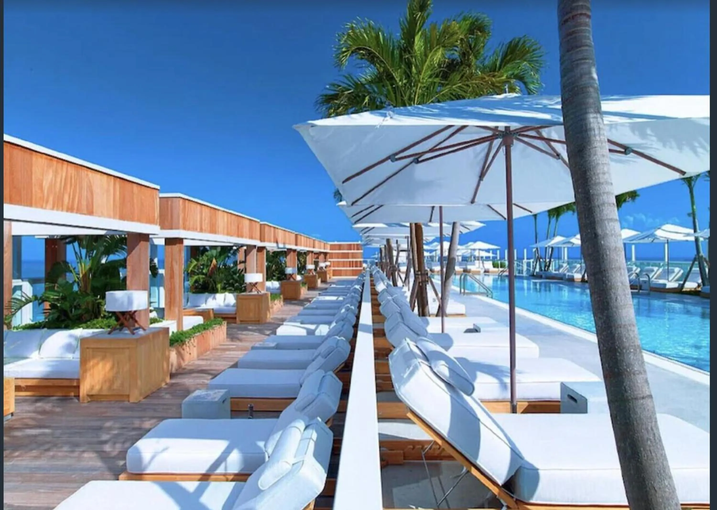 Swimming pool in 1 Hotel & Homes Miami Beach Oceanfront Residence Suites By Joe Semary