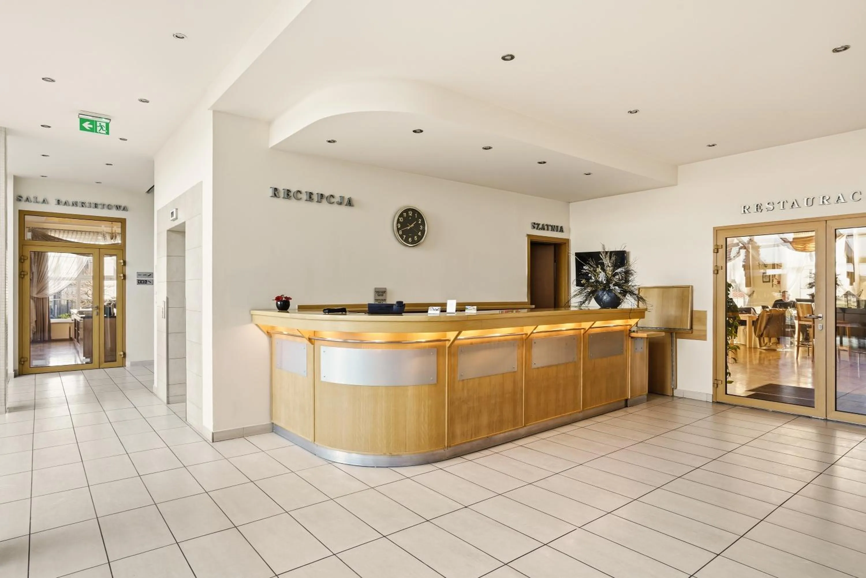 Lobby or reception in Hotel Bielany