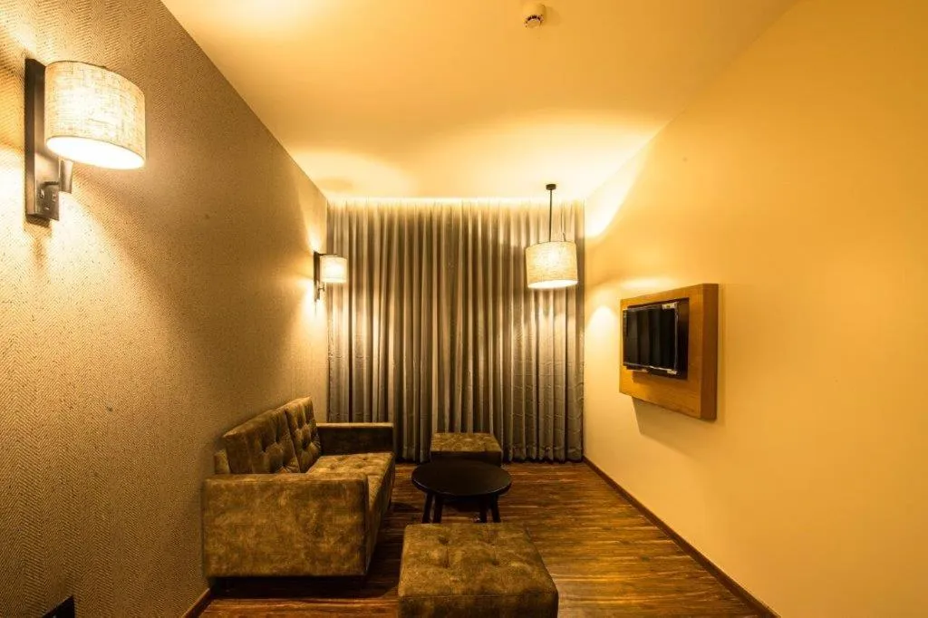 Living room in The Vern at BLVD