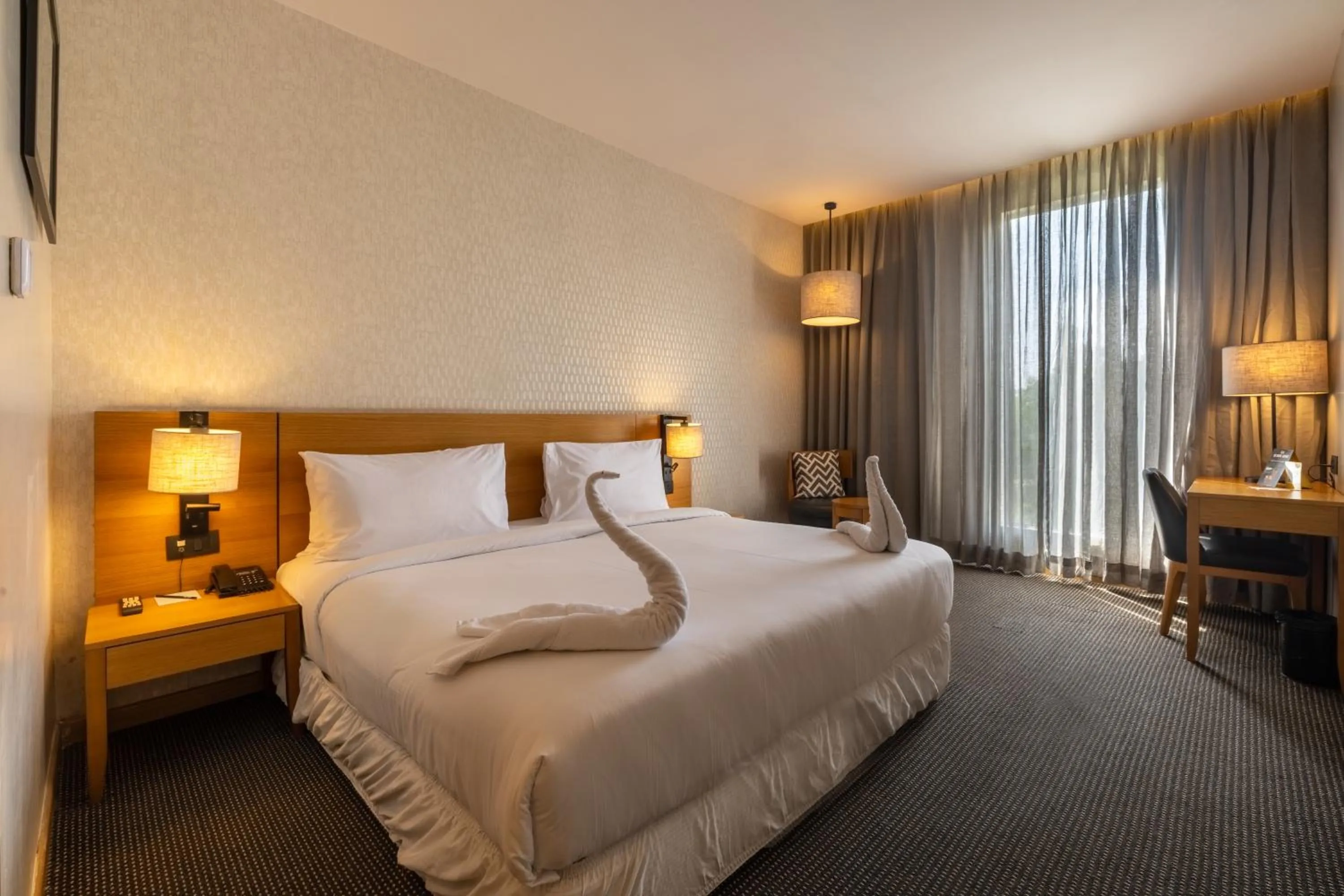 Bed in The Vern at BLVD