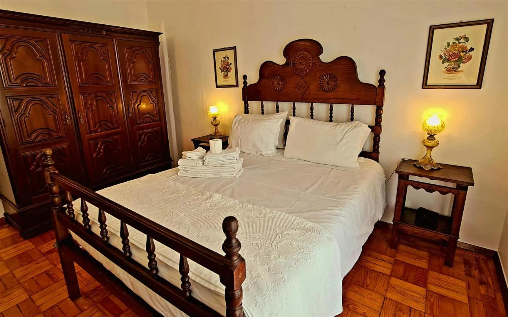 Bed in Solar dos Carvalhos - Apartamentos de Turismo