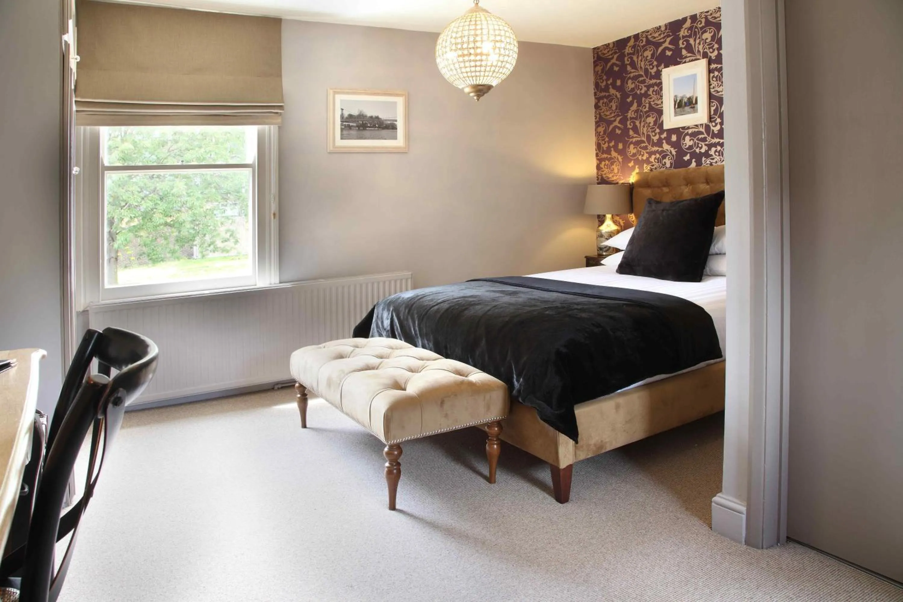 Bed in Flower Pot Hotel