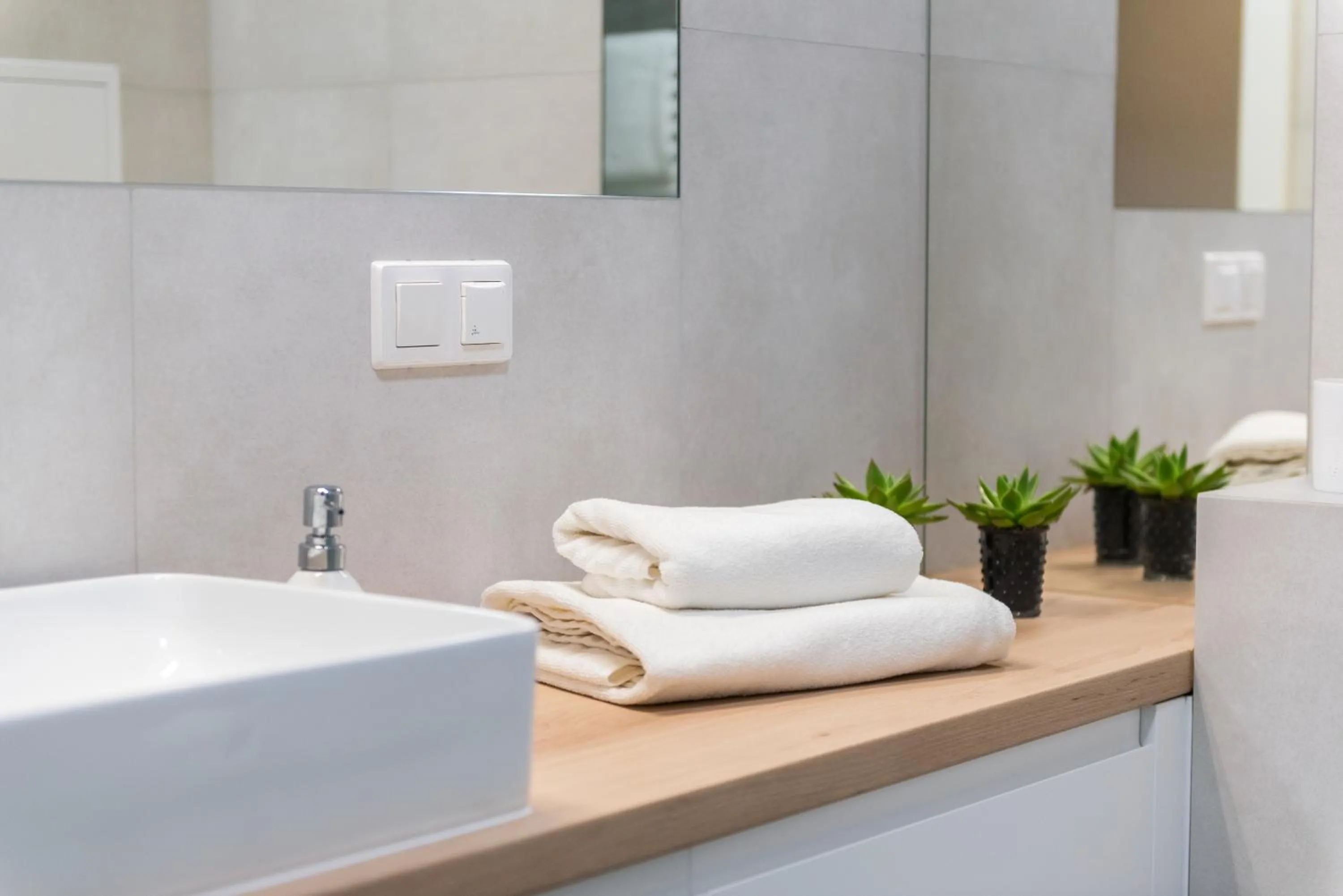 towels in Q17 Apartments Rynek