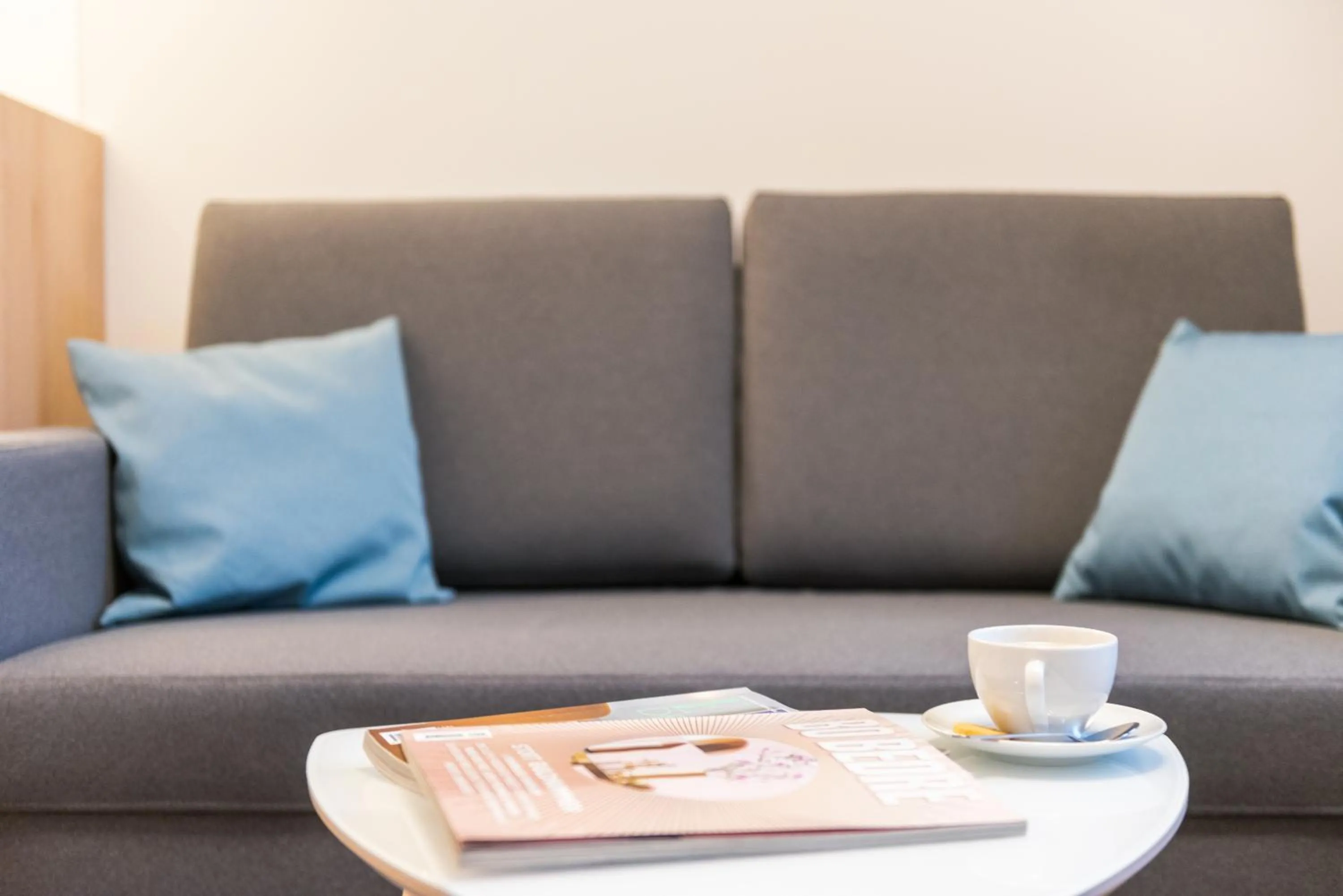 Living room in Q17 Apartments Rynek